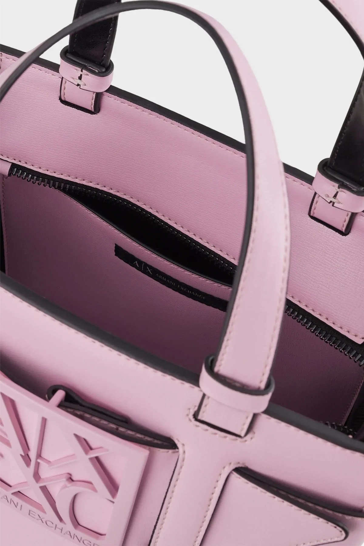 Armani Exchange Logolu Ayarlanabilir ve Çıkarılabilir Uzatma Askılı Bayan Çanta 942690 0A874 18070 PEMBE - 6