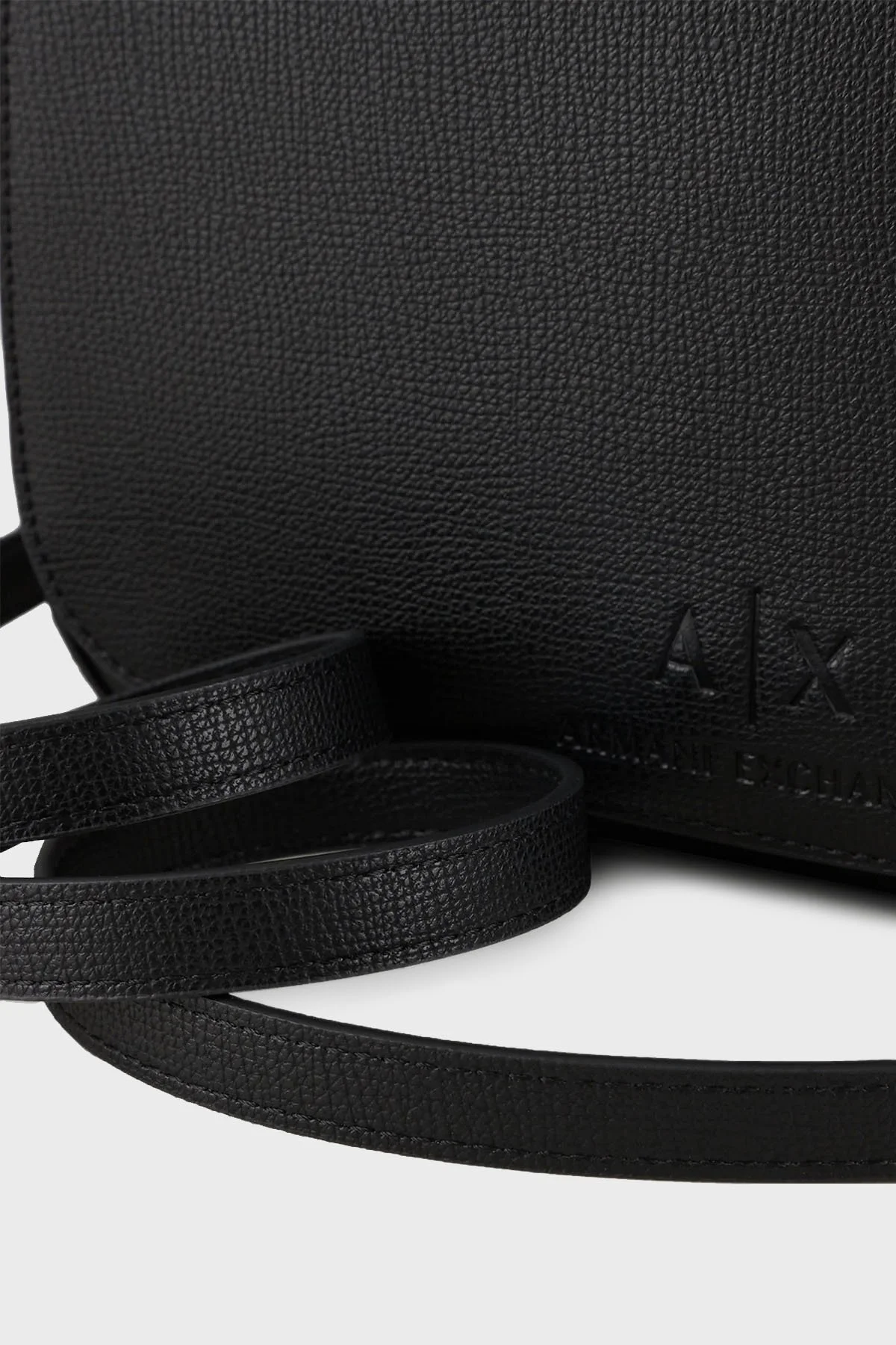 Armani Exchange Logolu Ayarlanabilir ve Çıkarılabilir Uzatma Askılı Bayan Çanta 942736 1A702 00020 SİYAH - 5