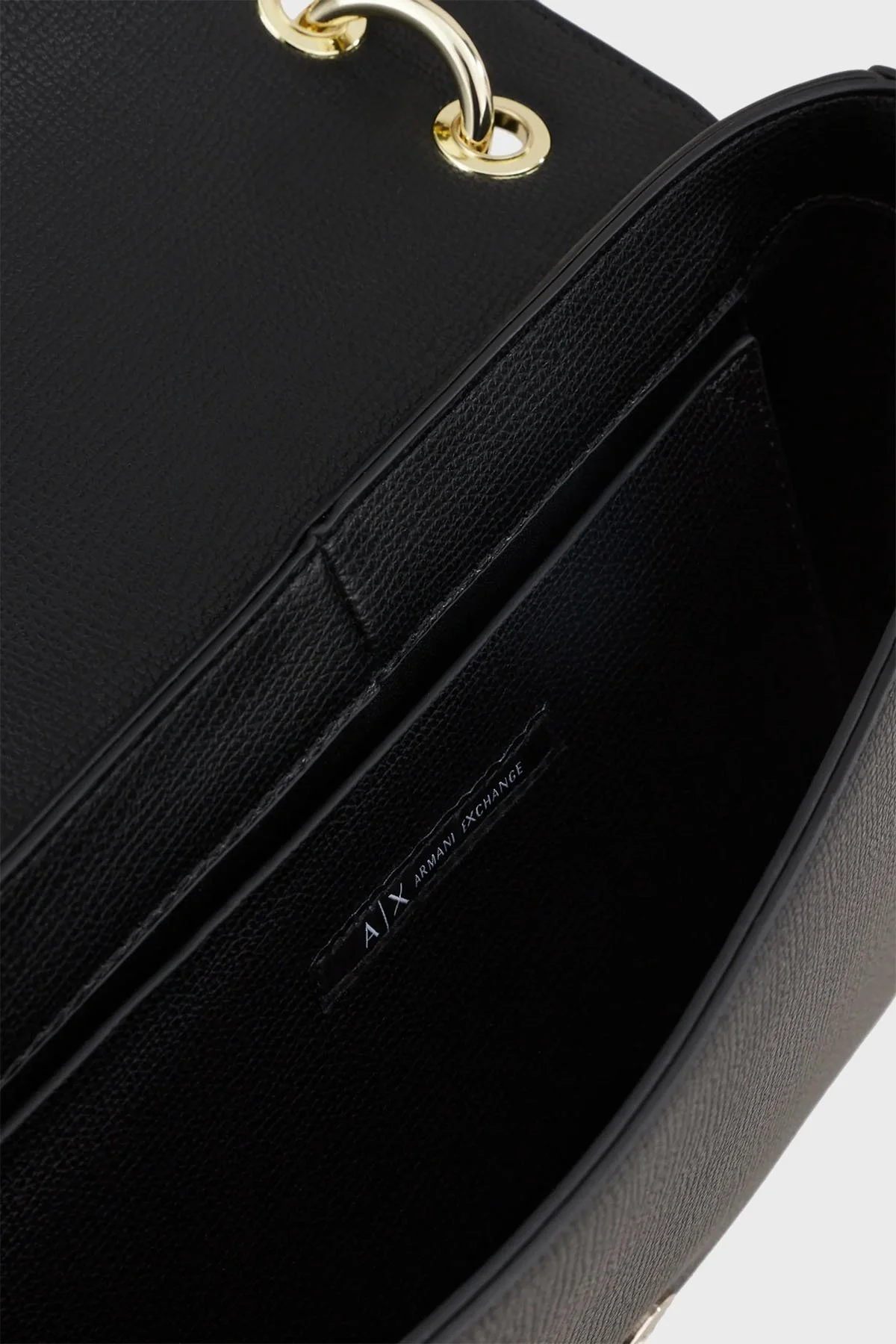 Armani Exchange Logolu Ayarlanabilir ve Çıkarılabilir Uzatma Askılı Bayan Çanta 942736 1A702 00020 SİYAH - 6