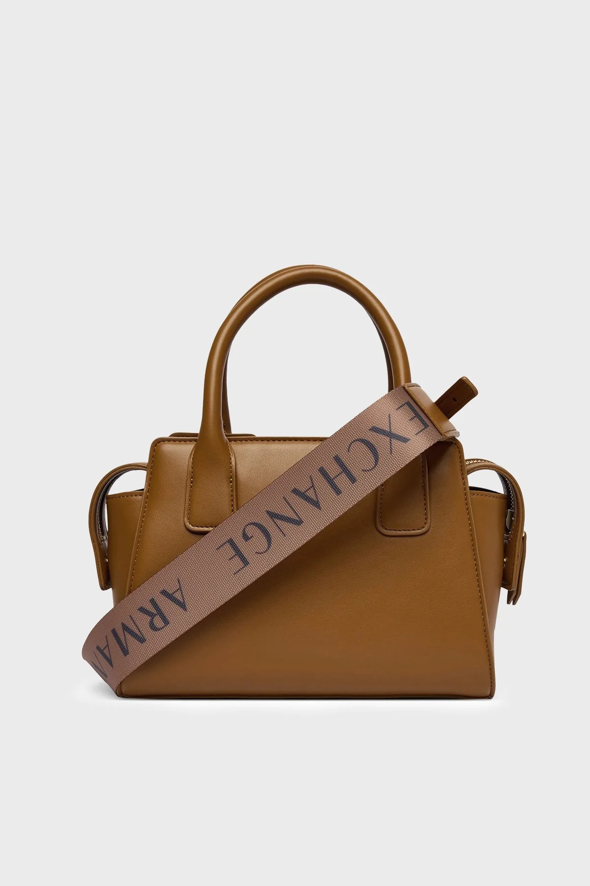 Armani Exchange Logolu Ayarlanabilir ve Çıkarılabir Askılı Bayan Çanta XW002159 AF19892 U6123 TABA - 3