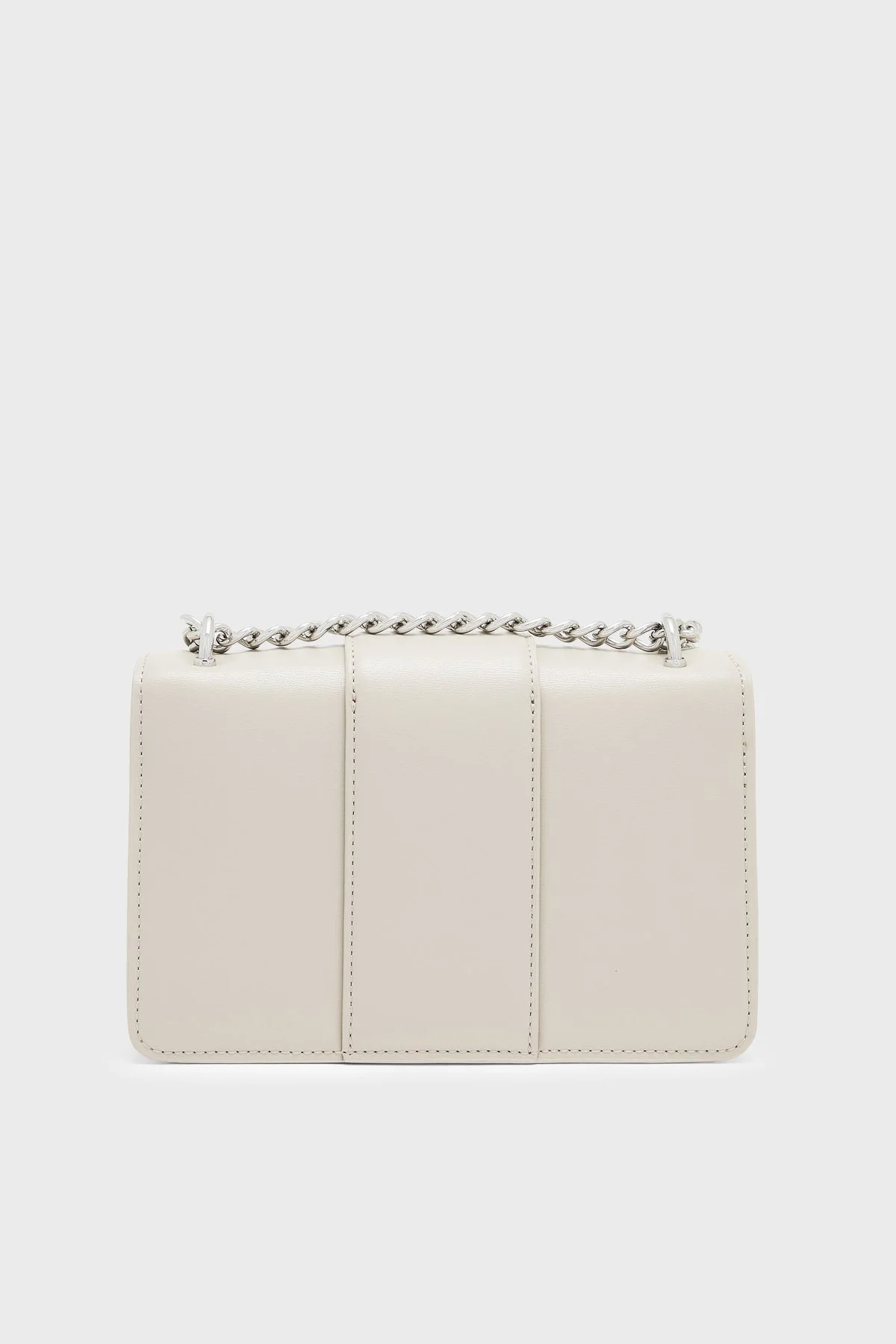Armani Exchange Logolu Ayarlanabilir Zincir Askılı Kadın Çanta XW000071 AF12039 U6208 Ekru - 3