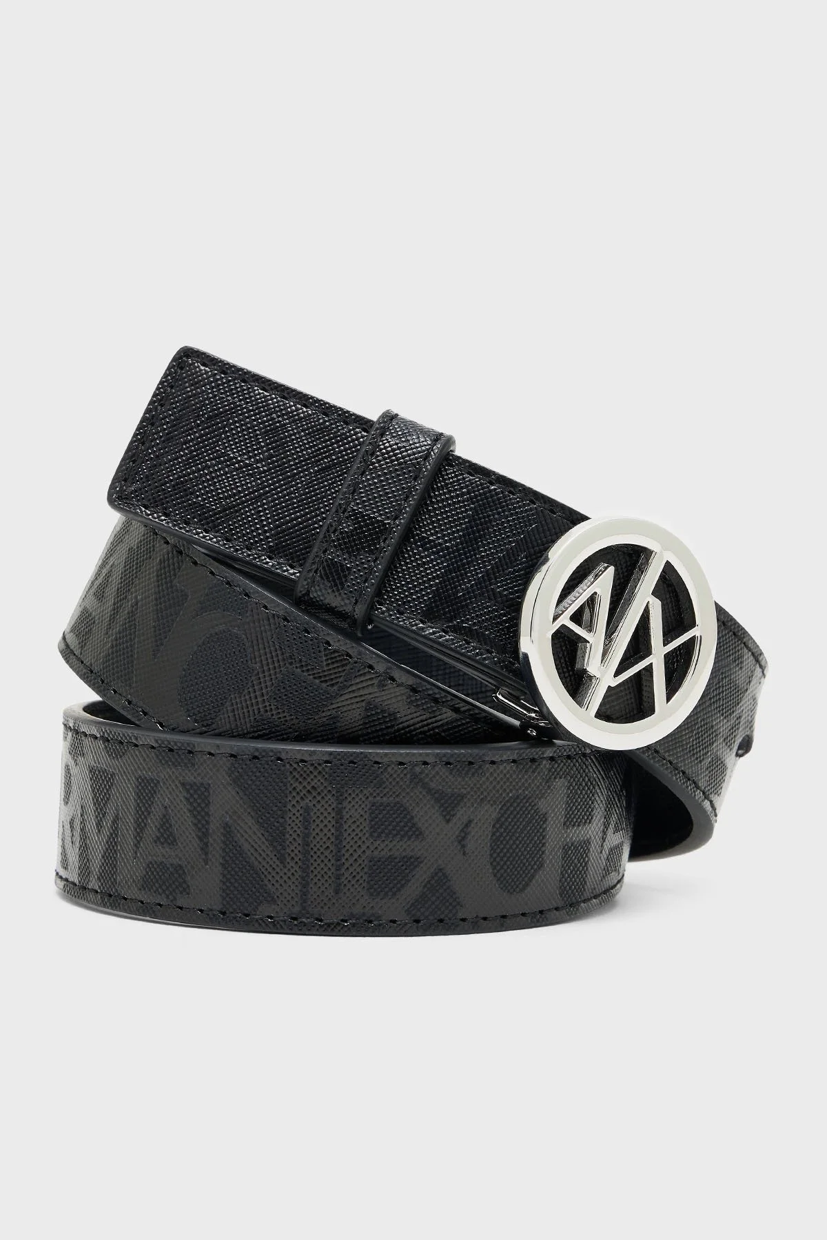 Armani Exchange Logolu Bayan Kemer 941153 CC757 07320 SİYAH - 2