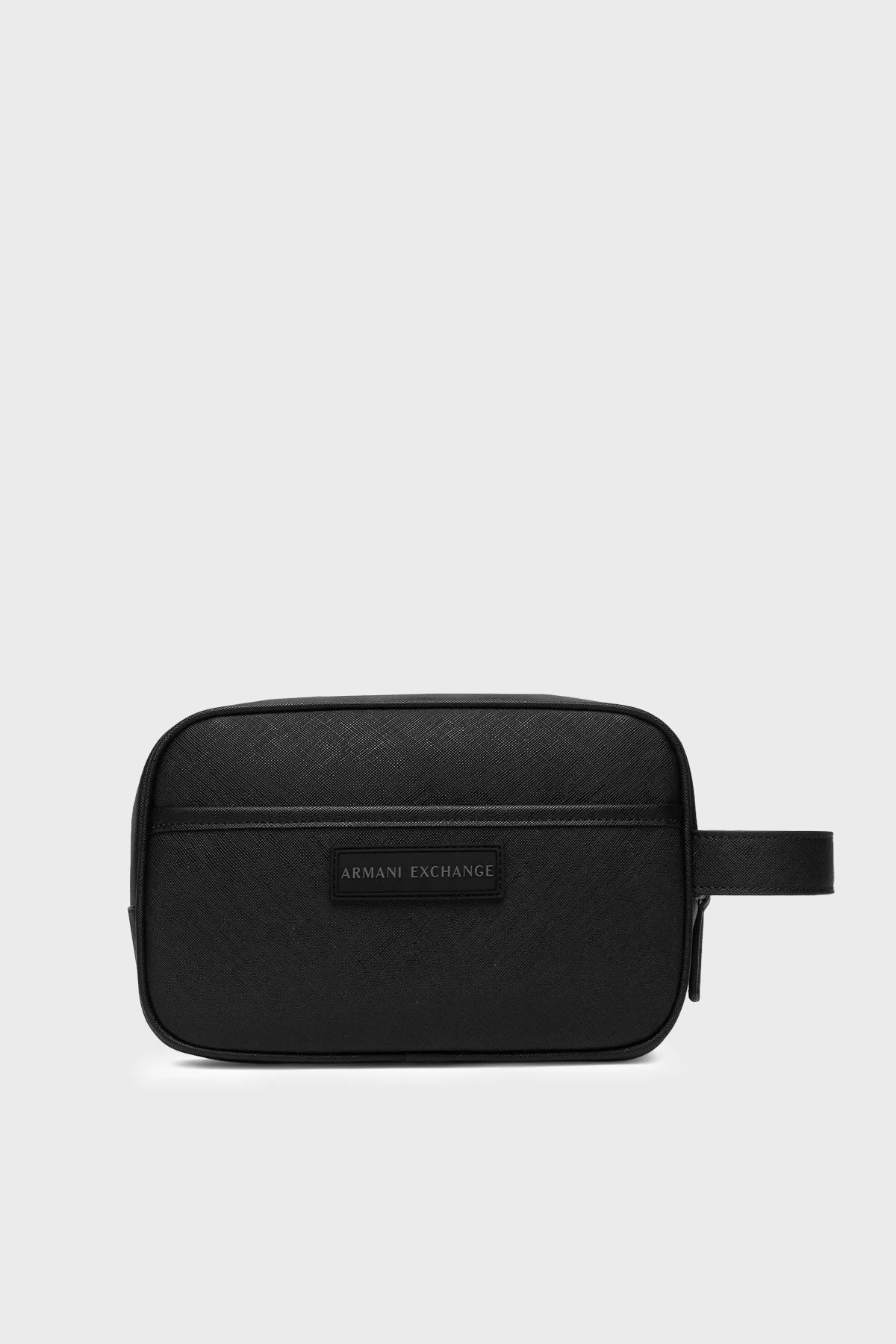 Armani Exchange Logolu Bilek Asklı Erkek Çanta XM003576 AF26659 MC043 Siyah - 1