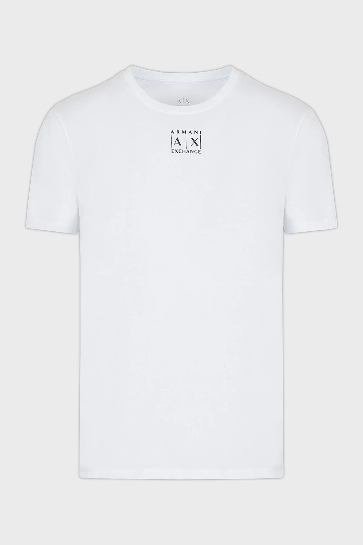 Armani Exchange Logolu Bisiklet Yaka Pamuklu Regular Fit Erkek T Shirt 6LZTAA ZJA5Z 1100 BEYAZ - 3