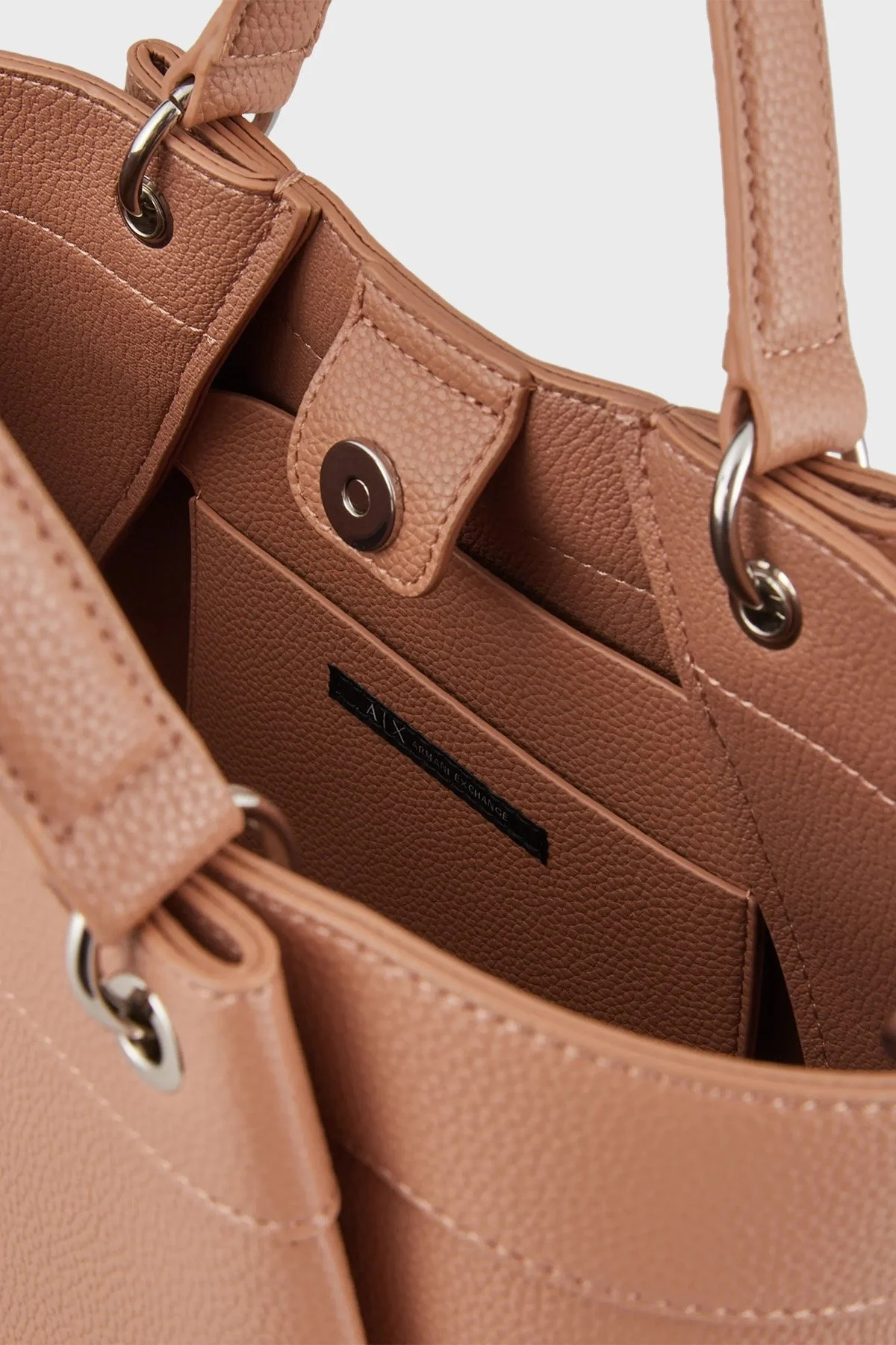 Armani Exchange Logolu Çapraz Askılı Bayan Çanta 942911 CC783 09052 CAMEL - 4