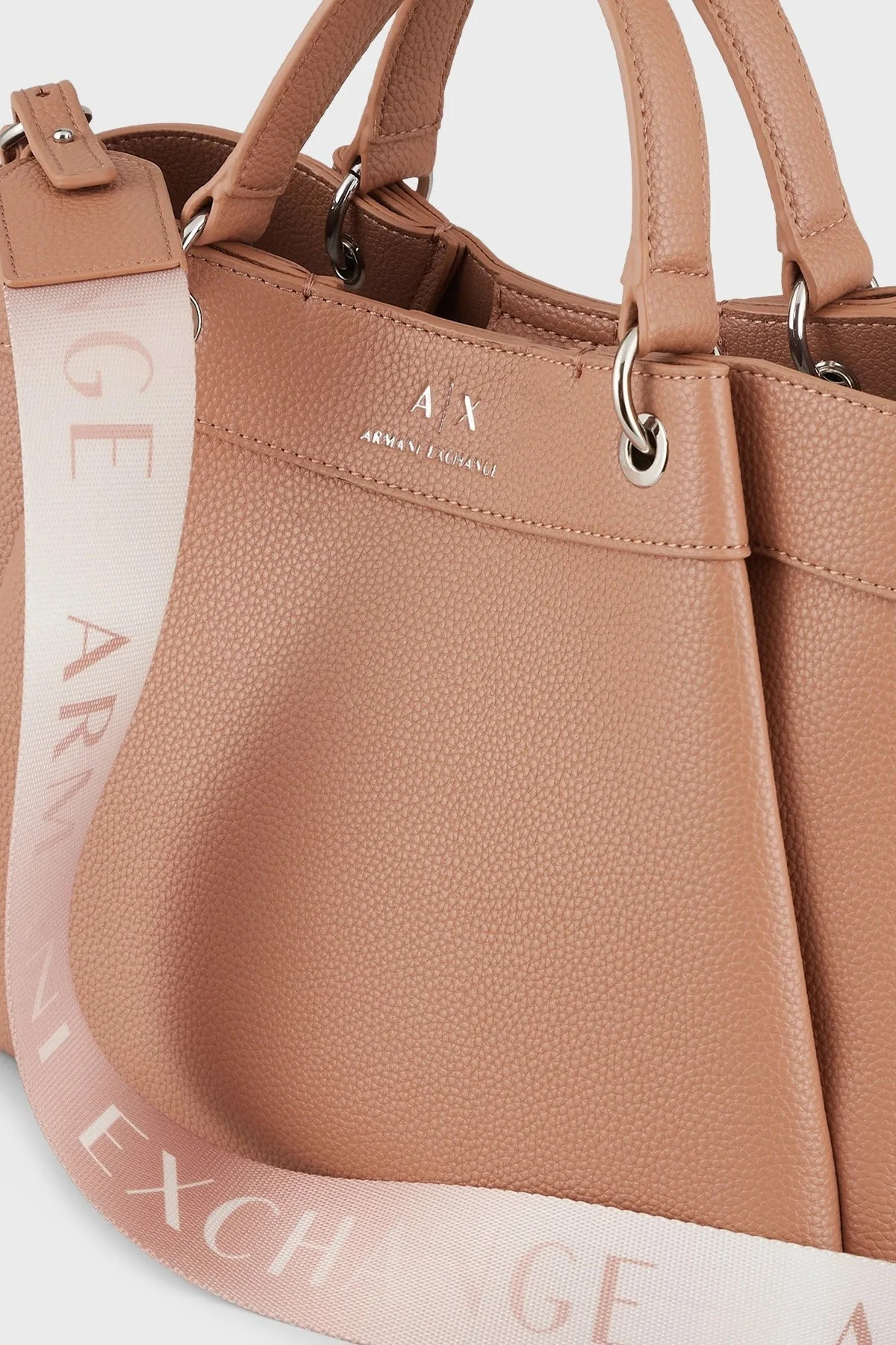 Armani Exchange Logolu Çapraz Askılı Bayan Çanta 942911 CC783 09052 CAMEL - 5