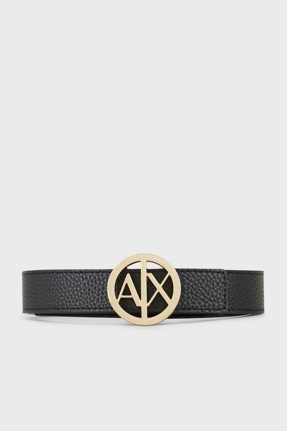Armani Exchange Logolu Çift Taraflı Kadın Kemer 941118 0A877 77520 SİYAH-GOLD - 1