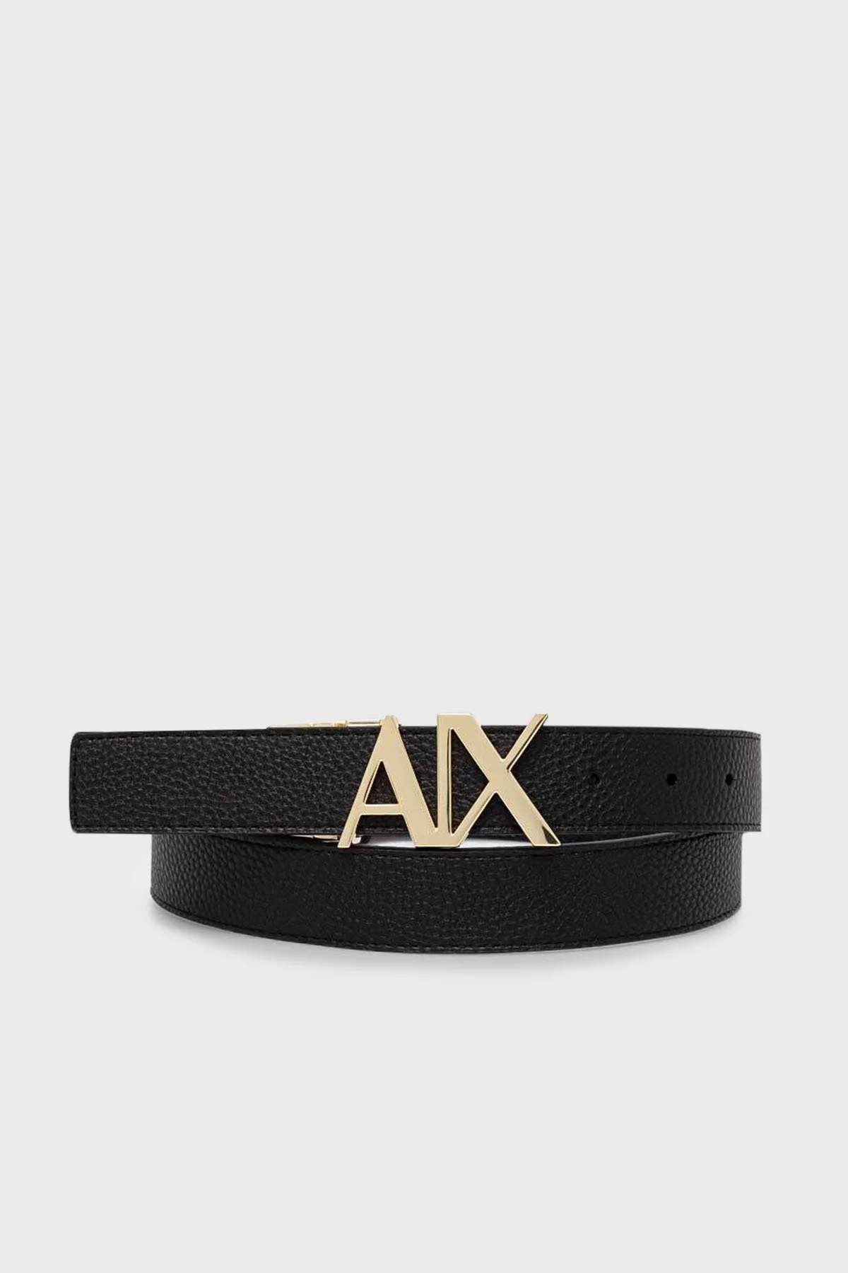 Armani Exchange Logolu Çift Taraflı Bayan Kemer 941178 4F784 19921 SİYAH - 1