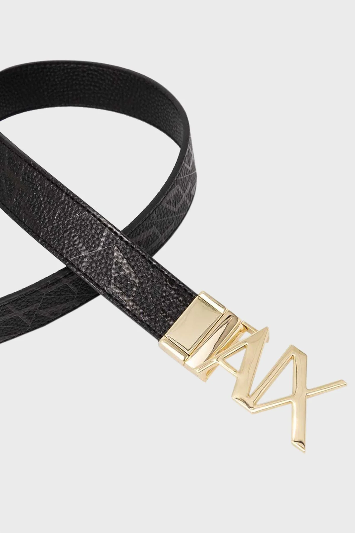 Armani Exchange Logolu Çift Taraflı Bayan Kemer 941178 4F784 19921 SİYAH - 2