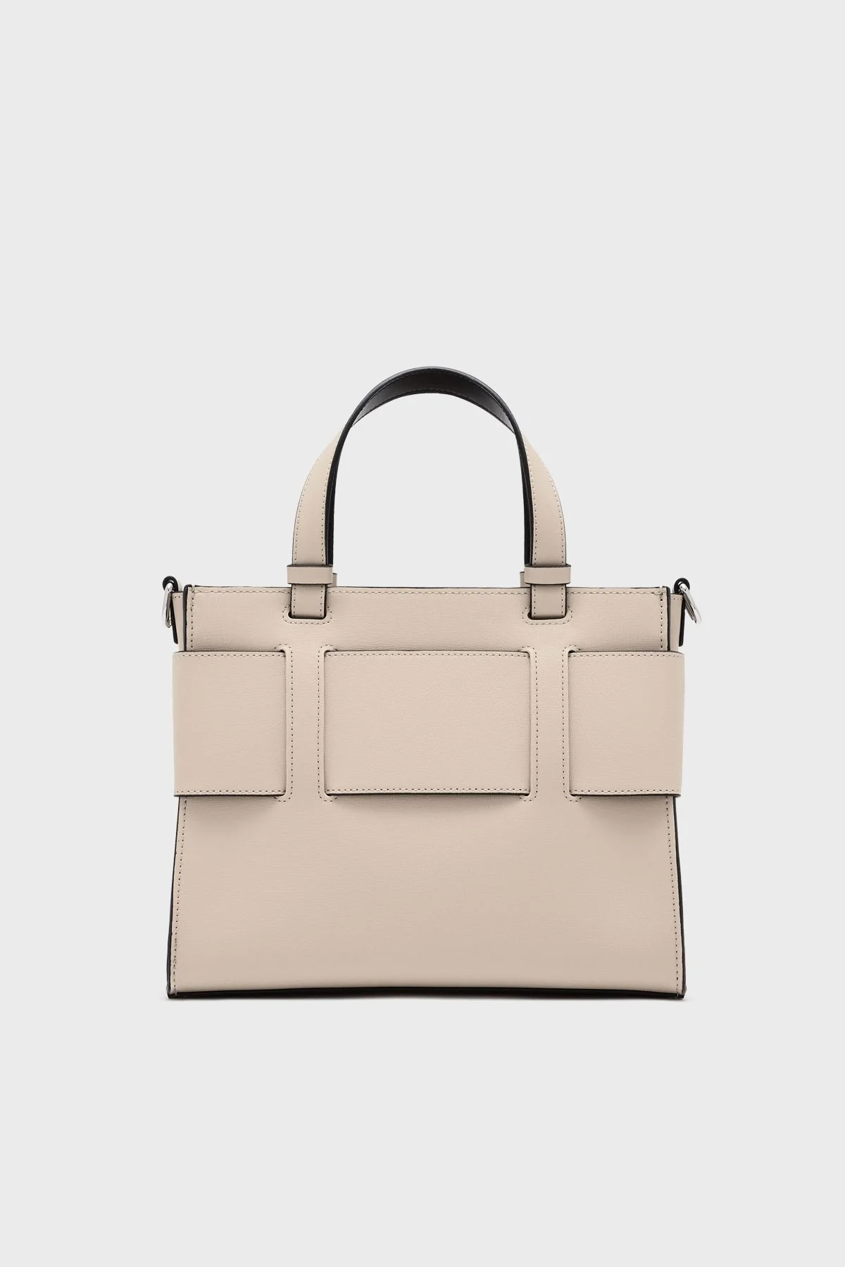 Armani Exchange Logolu Çıkarılabilir Askılı Kadın Çanta 942689 0A874 U1092 KREM - 5