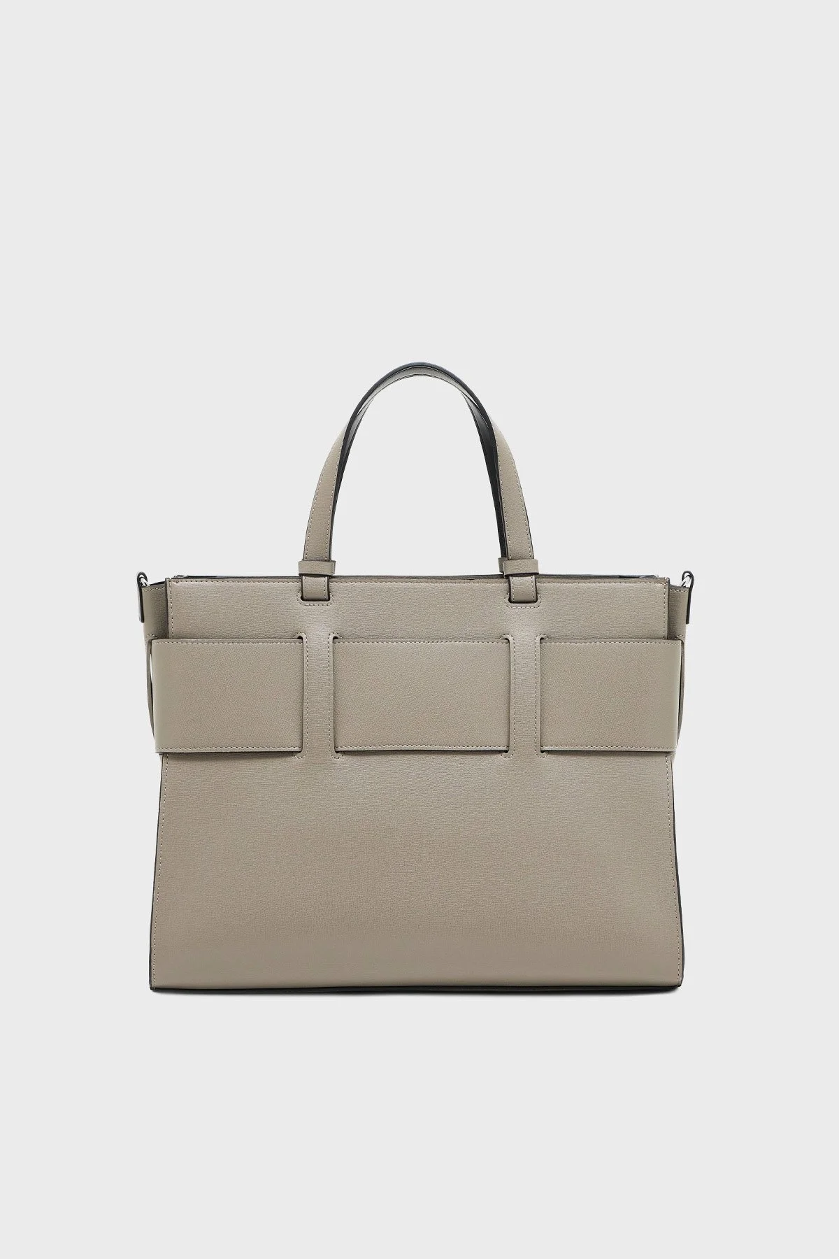 Armani Exchange Logolu Çıkarılabilir Askılı Bayan Çanta 942689 0A874 U6242 BEJ - 4