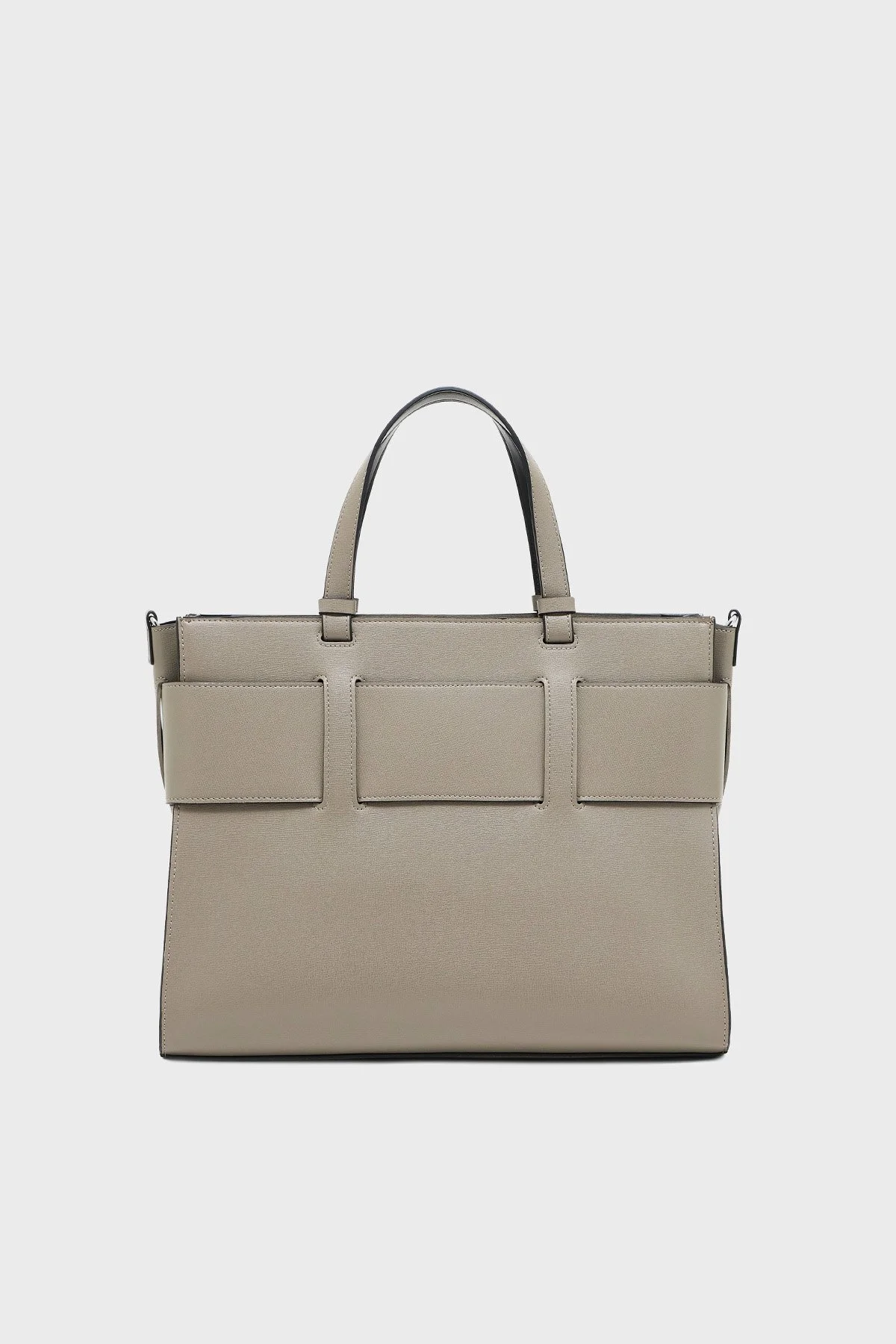 Armani Exchange Logolu Çıkarılabilir Askılı Kadın Çanta 942689 0A874 U6242 BEJ - 4