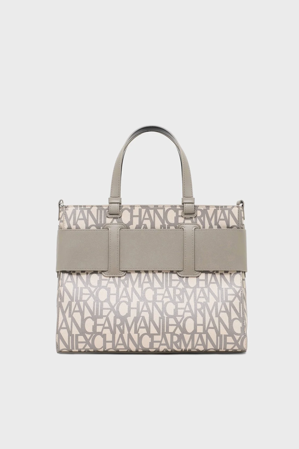 Armani Exchange Logolu Çıkarılabilir Askılı Bayan Çanta 942689 3F742 M1014 BEJ - 3