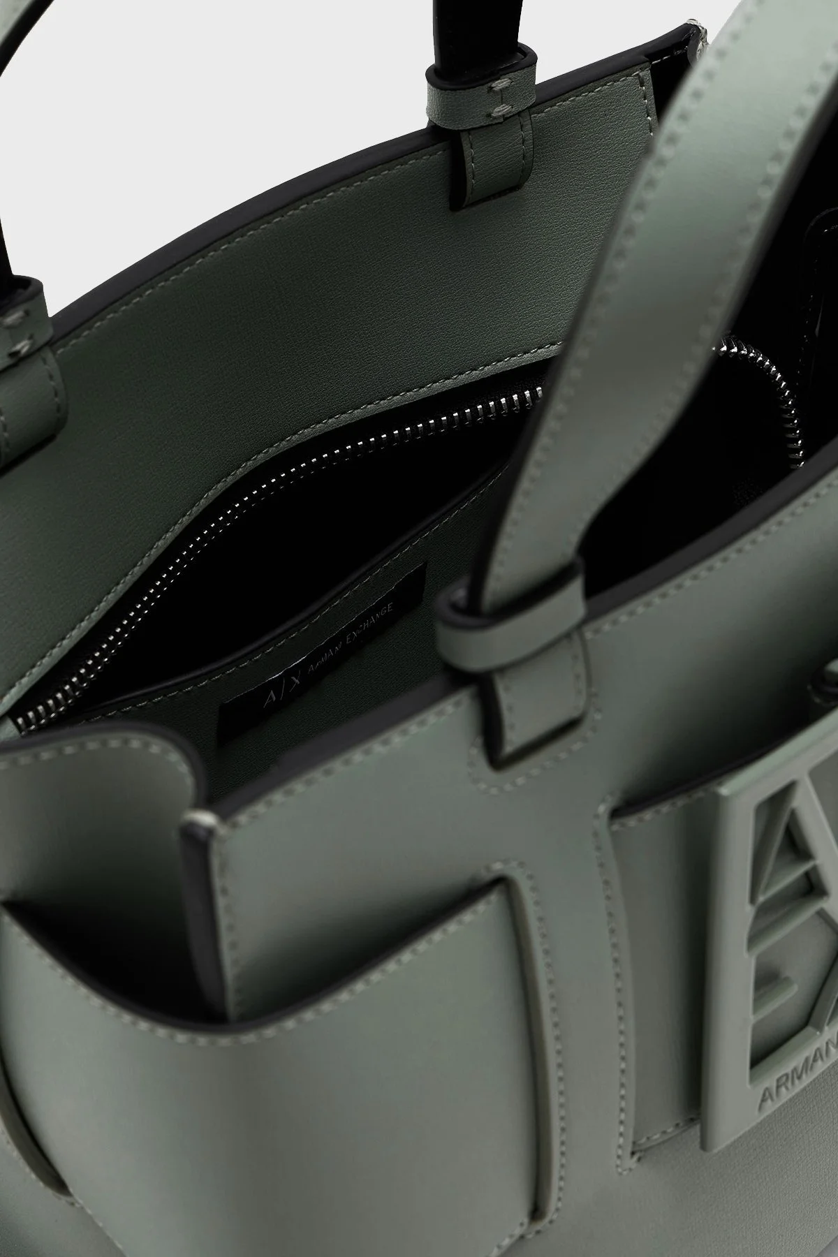 Armani Exchange Logolu Çıkarılabilir Askılı Bayan Çanta 942690 0A874 U7231 HAKİ - 4