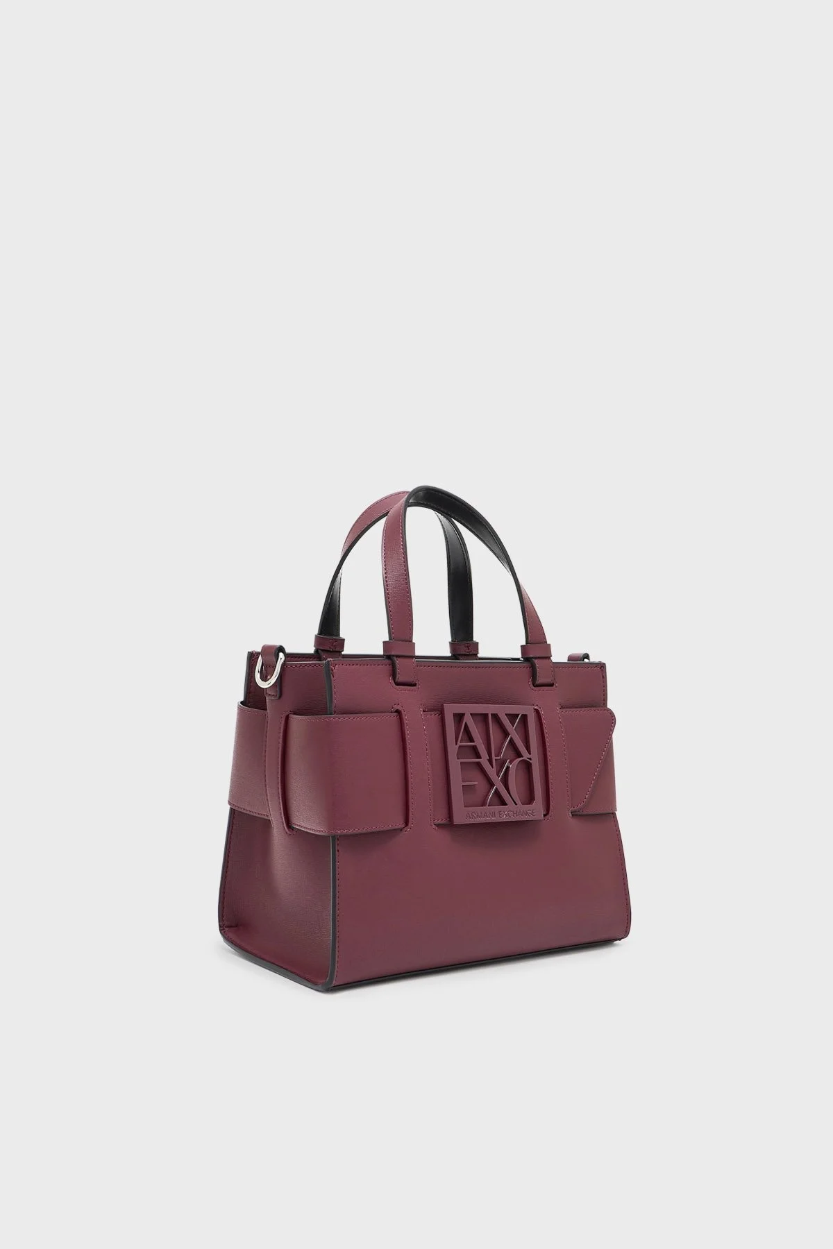 Armani Exchange Logolu Çıkarılabilir Askılı Bayan Çanta 942690 0A874 UA343 BORDO - 8