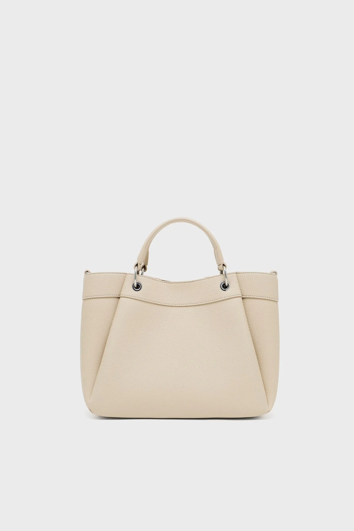 Armani Exchange Logolu Çıkarılabilir Askılı Bayan Çanta 942911 CC783 U1092 KREM - 7