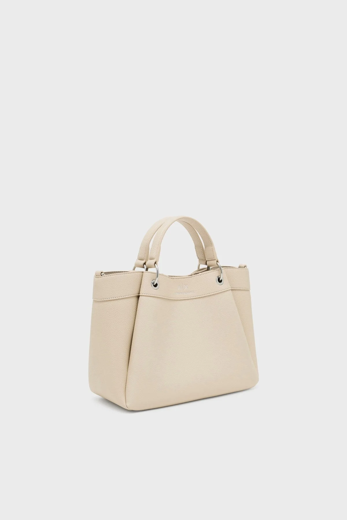 Armani Exchange Logolu Çıkarılabilir Askılı Bayan Çanta 942911 CC783 U1092 KREM - 8