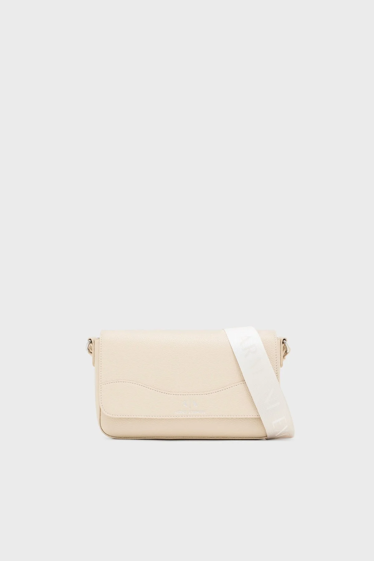Armani Exchange Logolu Çıkarılabilir Askılı Kadın Çanta 942912 CC783 U1092 Krem - 1
