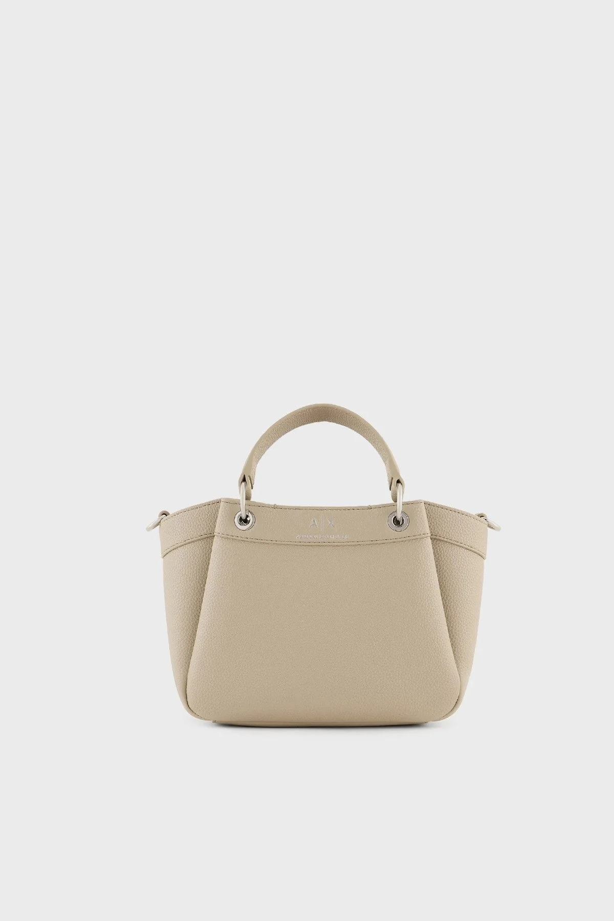 Armani Exchange Logolu Çıkarılabilir Askılı Bayan Çanta 942927 CC783 14349 BEJ - 1