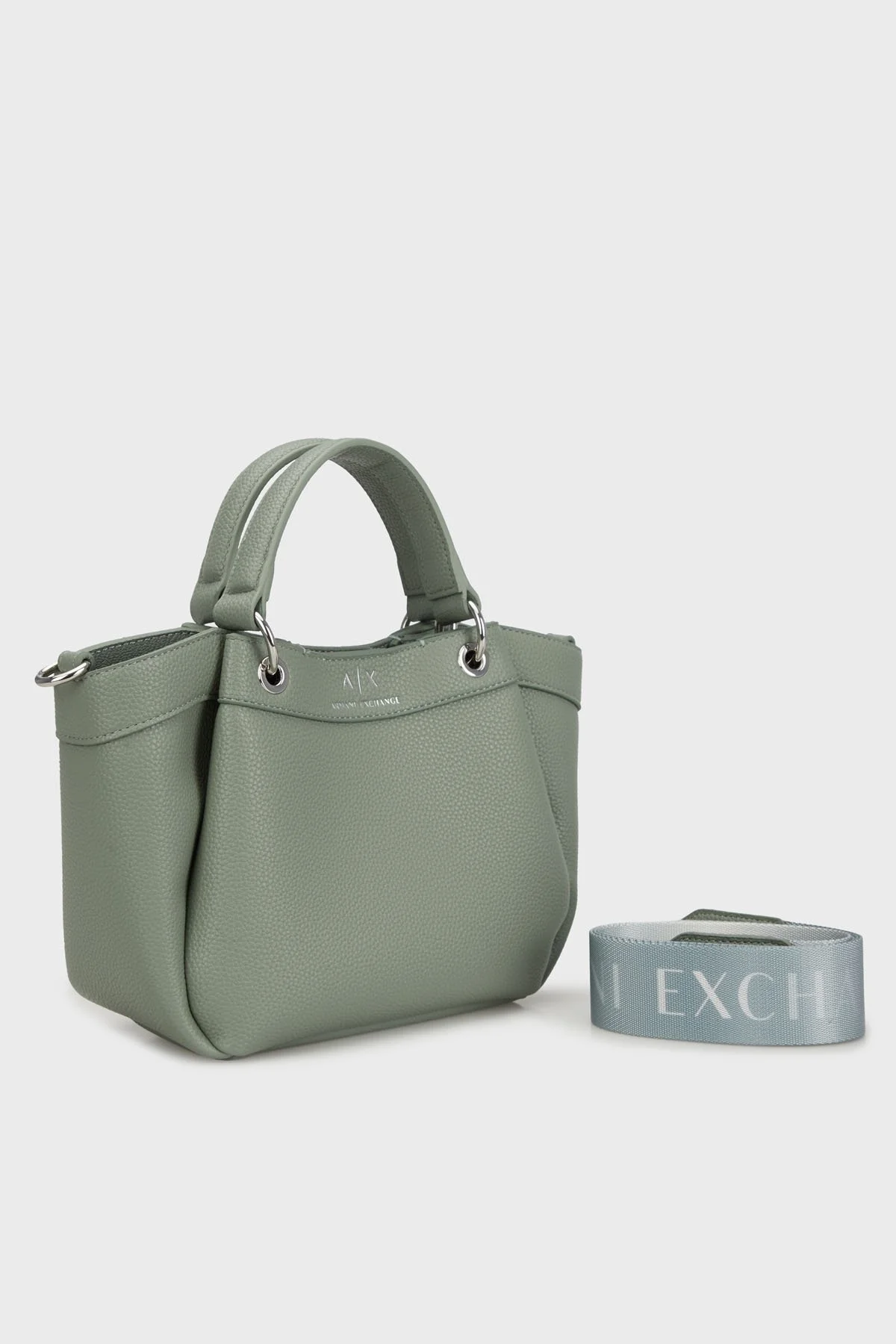 Armani Exchange Logolu Çıkarılabilir Askılı Bayan Çanta 942927 CC783 U7231 HAKİ - 3