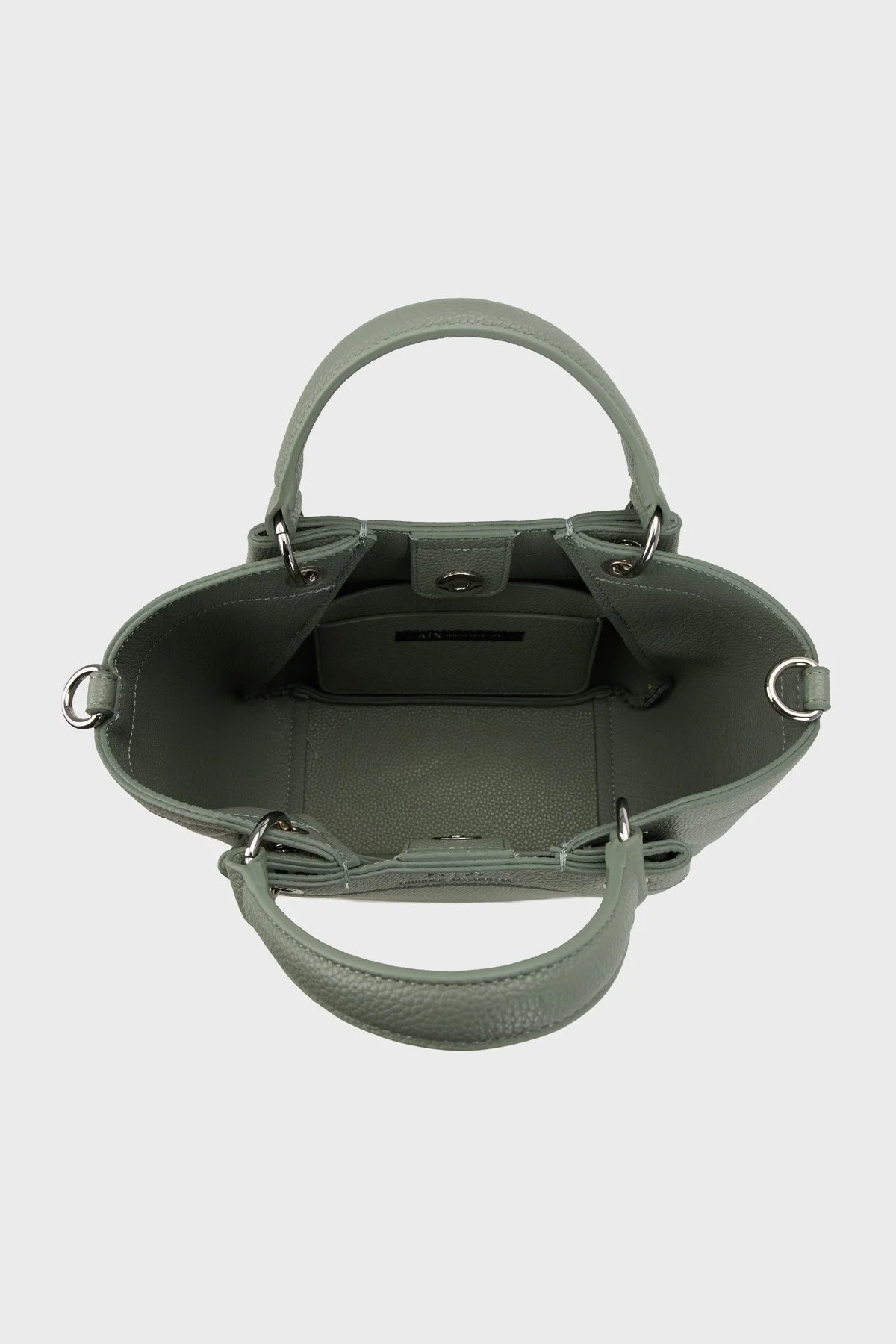 Armani Exchange Logolu Çıkarılabilir Askılı Bayan Çanta 942927 CC783 U7231 HAKİ - 4