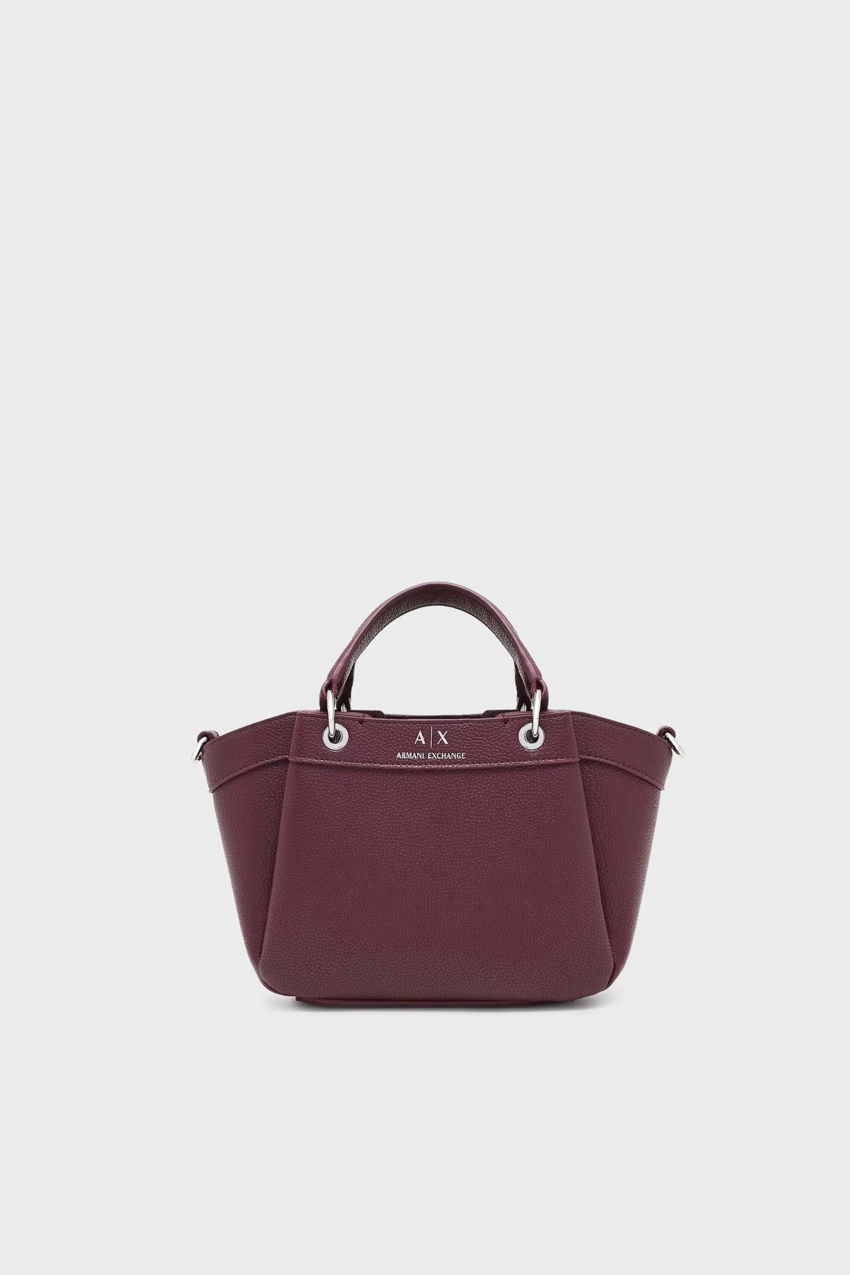 Armani Exchange Logolu Çıkarılabilir Askılı Bayan Çanta 942927 CC783 UA343 BORDO - 7