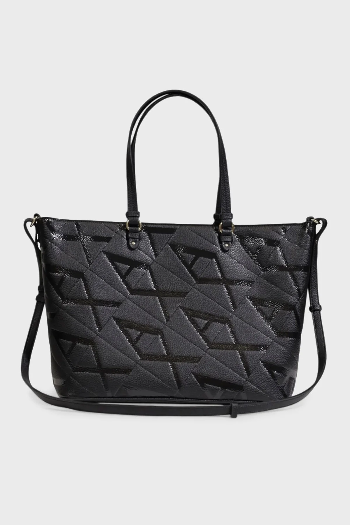 Armani Exchange Logolu Çıkarılabilir Askılı Bayan Çanta 949127 4F784 19921 SİYAH - 4