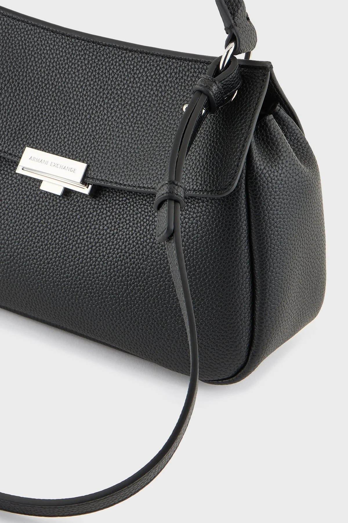 Armani Exchange Logolu Çıkarılabilir Askılı Bayan Çanta 949177 CC783 00020 SİYAH - 14