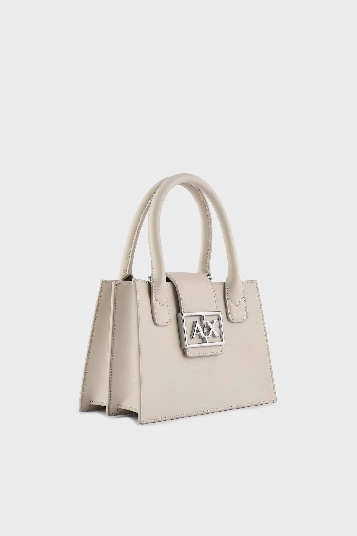 Armani Exchange Logolu Çıkarılabilir Askılı Bayan Çanta XW000306 AF12039 U1095 BEJ - 11