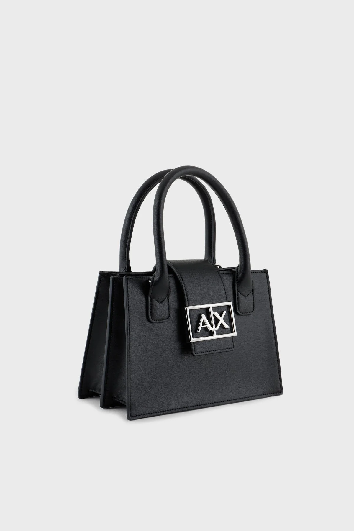 Armani Exchange Logolu Çıkarılabilir Askılı Bayan Çanta XW000306 AF12039 UC001 SİYAH - 12
