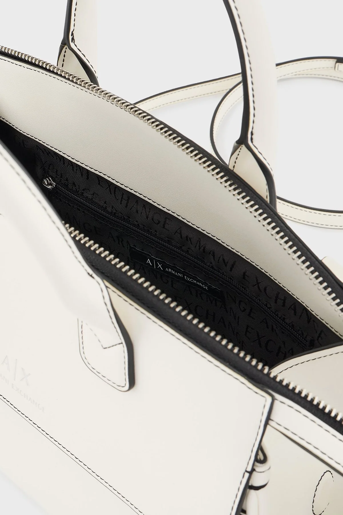 Armani Exchange Logolu Çıkarılabilir Askılı Bayan Çanta XW000307 AF12040 F0003 SİYAH - 5