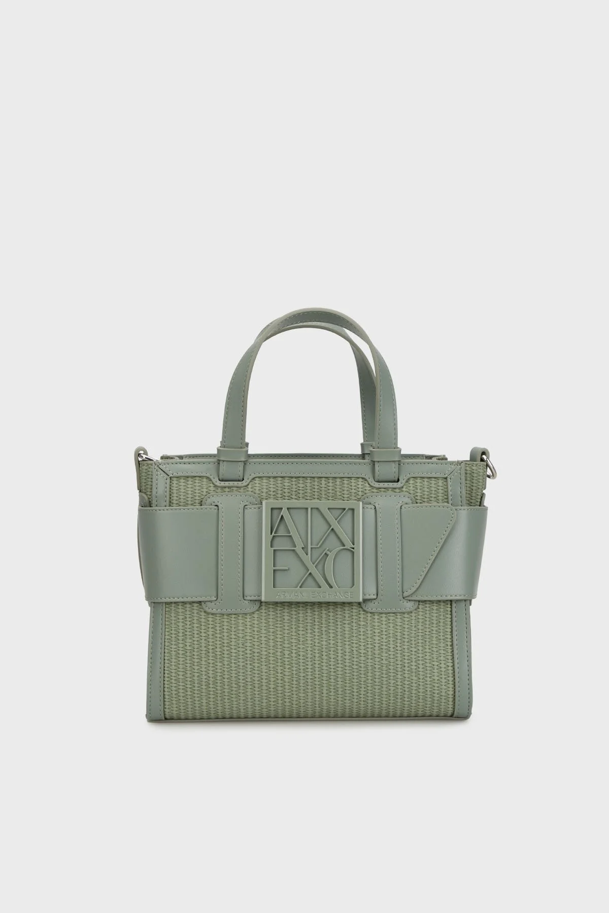 Armani Exchange Logolu Çıkarılabilir Askılı Bayan Çanta XW000392 AF13673 U7231 HAKİ - 4