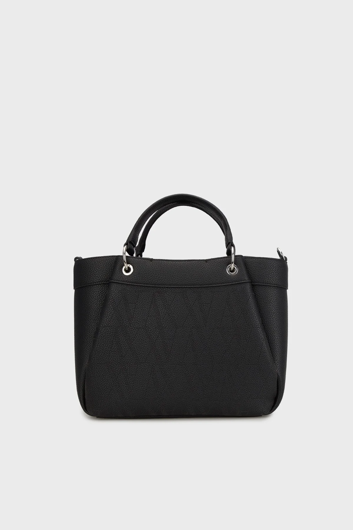 Armani Exchange Logolu Çıkarılabilir Askılı Bayan Çanta XW000393 AF13679 UC001 SİYAH - 6