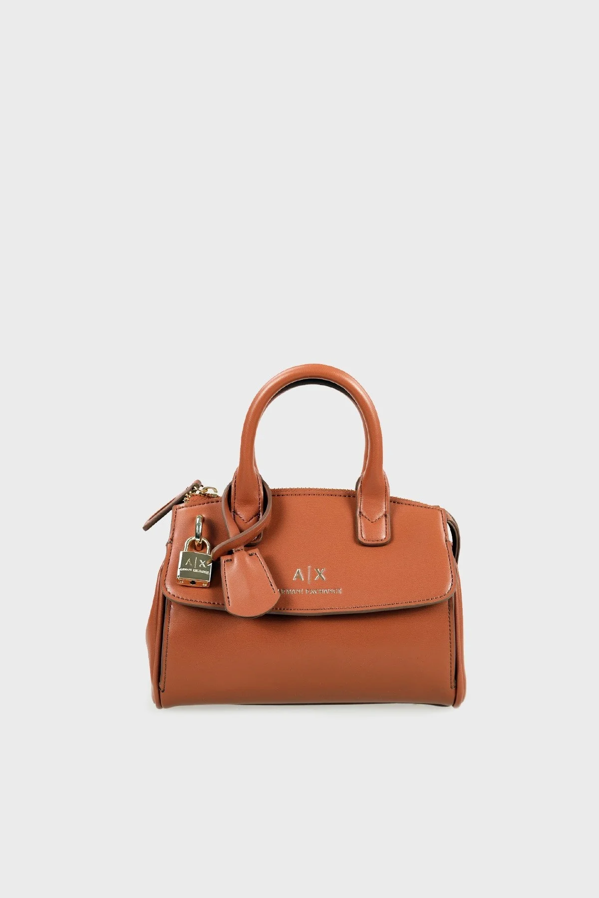 Armani Exchange Logolu Çıkarılabilir Askılı Bayan Çanta XW000395 AF12040 U6164 VİSKİ - 1