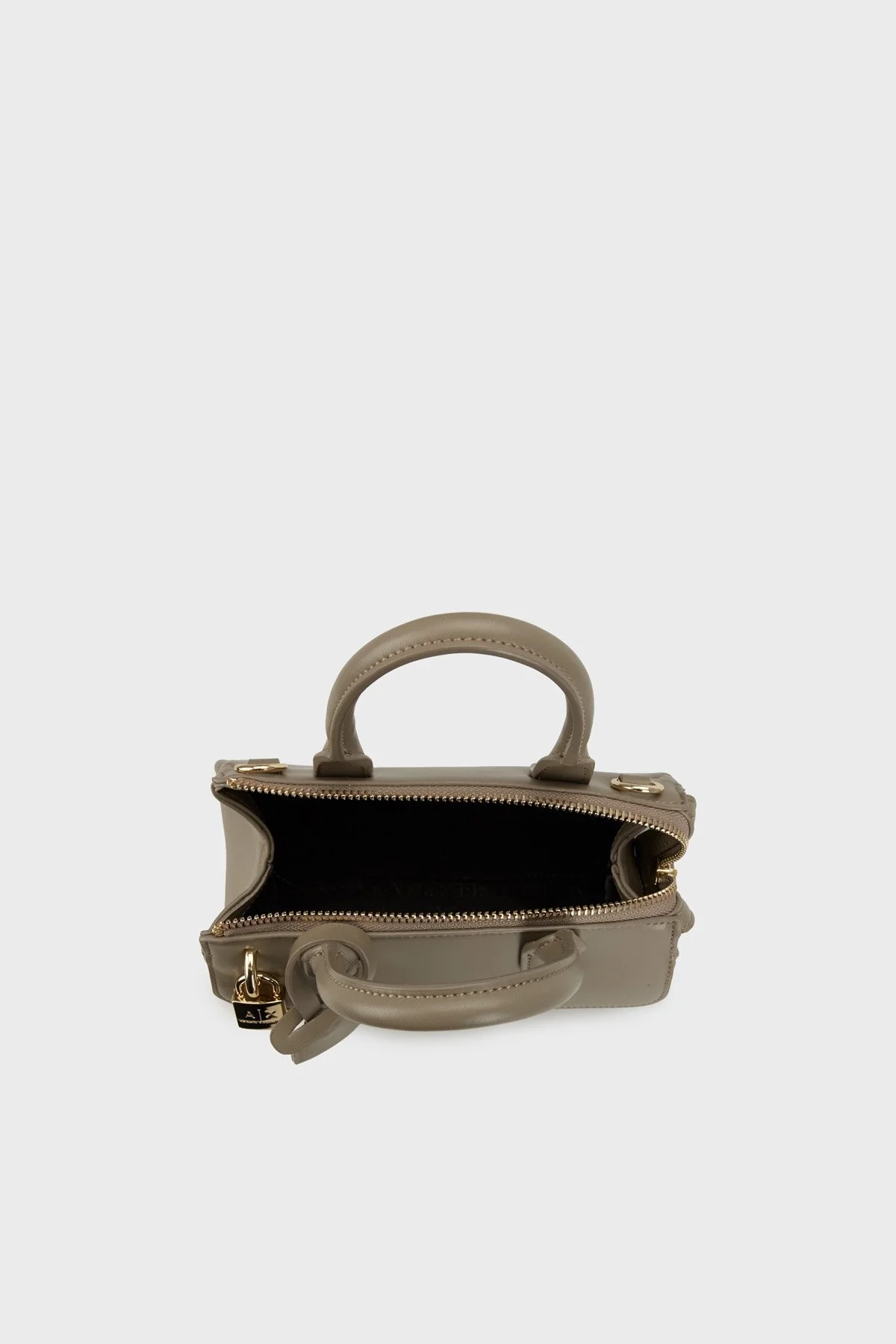 Armani Exchange Logolu Çıkarılabilir Askılı Bayan Çanta XW000395 AF12040 U6242 BEJ - 4