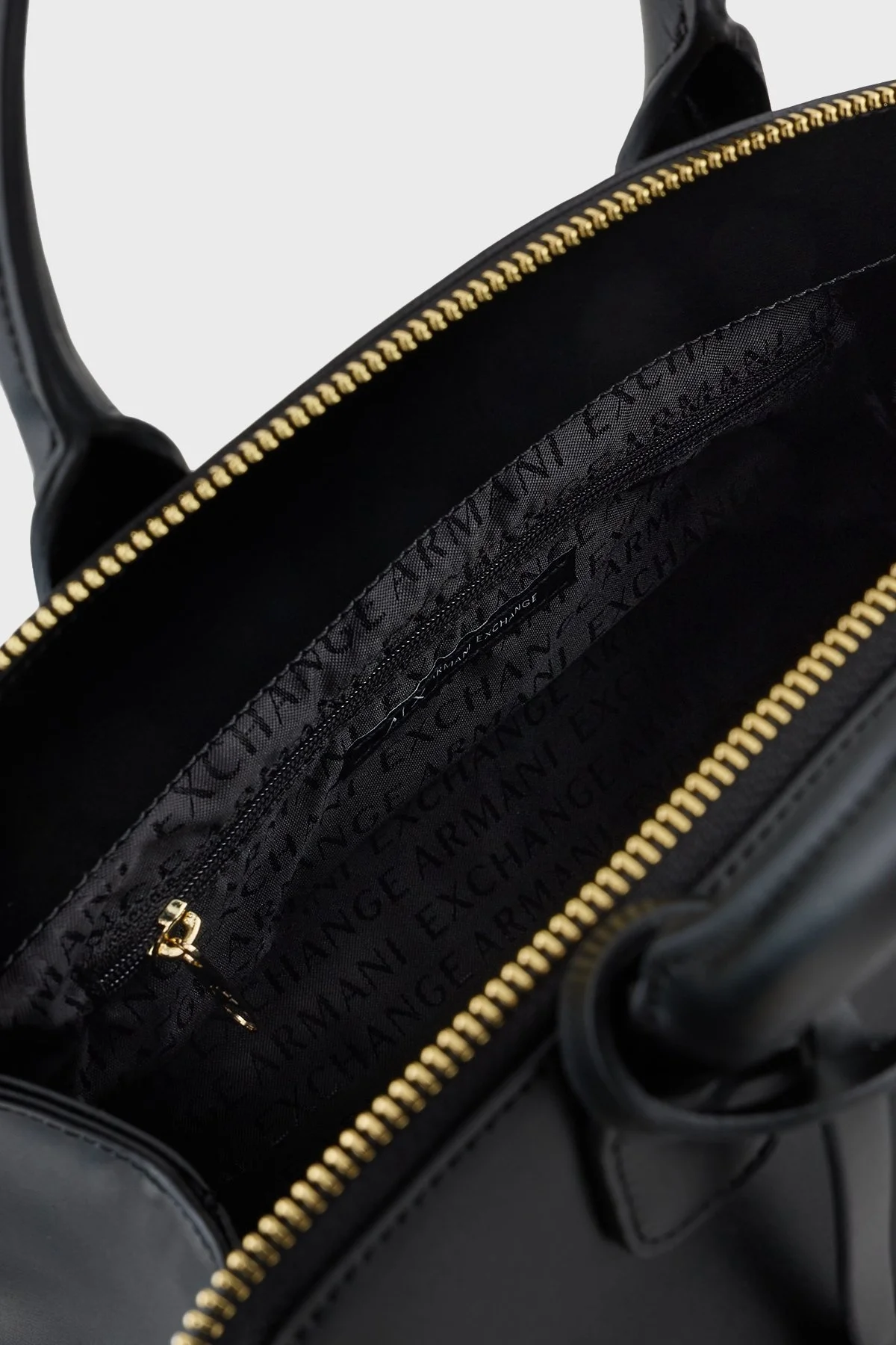 Armani Exchange Logolu Çıkarılabilir Askılı Bayan Çanta XW000395 AF12040 UC001 SİYAH - 13