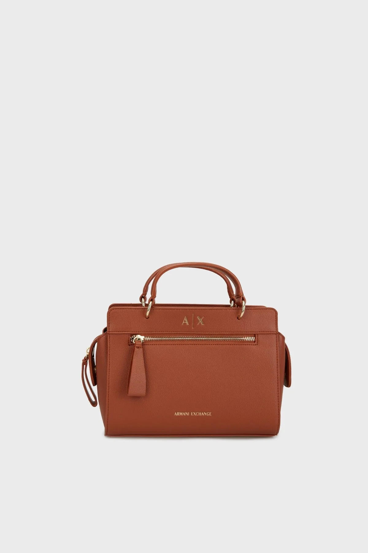 Armani Exchange Logolu Çıkarılabilir Askılı Bayan Çanta XW001554 AF17117 U6048 TABA - 1