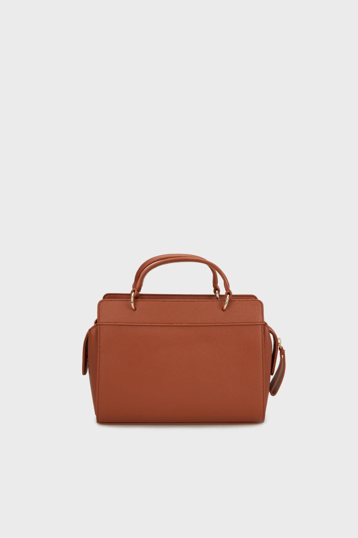 Armani Exchange Logolu Çıkarılabilir Askılı Bayan Çanta XW001554 AF17117 U6048 TABA - 2