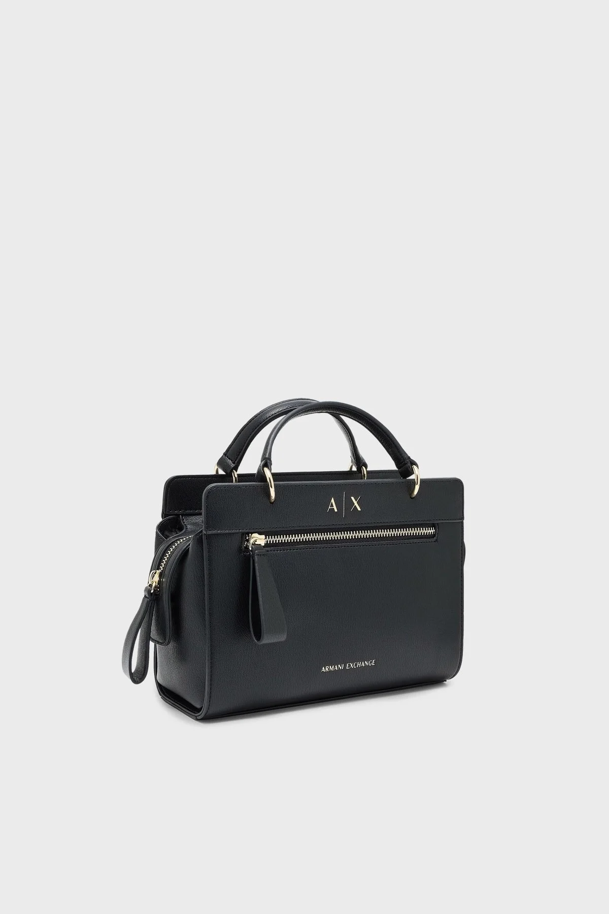 Armani Exchange Logolu Çıkarılabilir Askılı Bayan Çanta XW001554 AF17117 UC001 SİYAH - 12