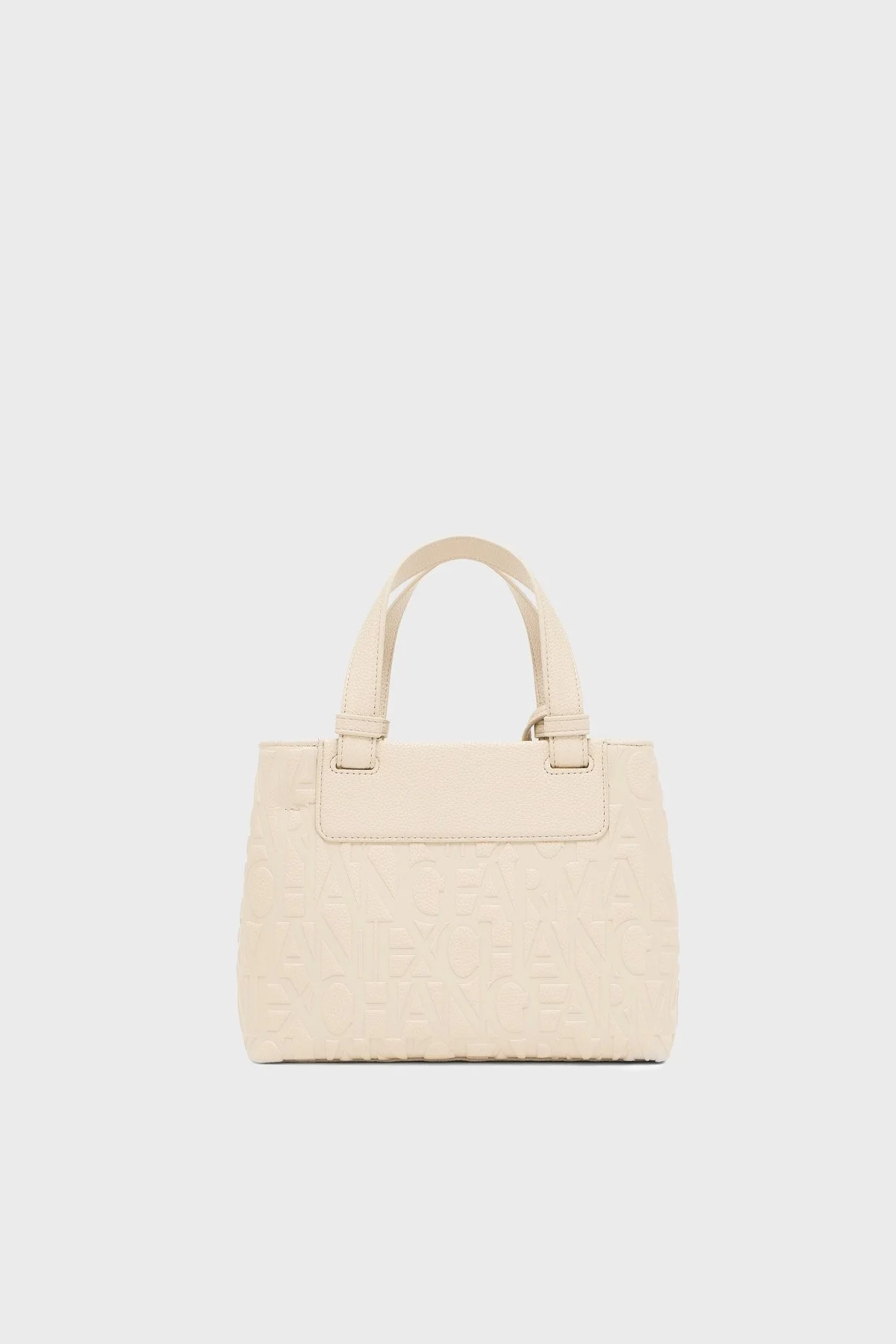 Armani Exchange Logolu Çıkarılabilir Askılı Bayan Çanta XW001576 AF15774 U1092 BEJ - 4