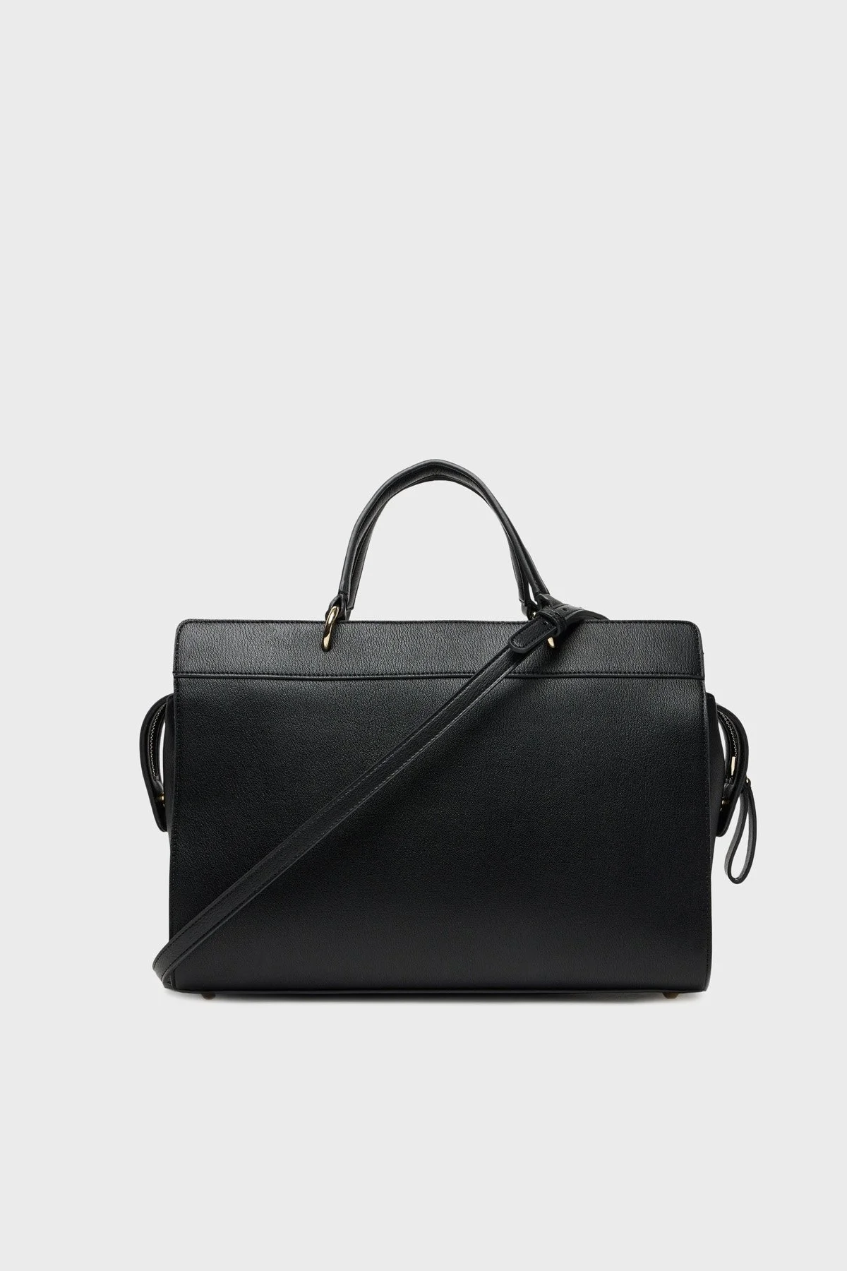 Armani Exchange Logolu Çıkarılabilir Askılı Büyük Bayan Çanta XW001553 AF17117 UC001 SİYAH - 3