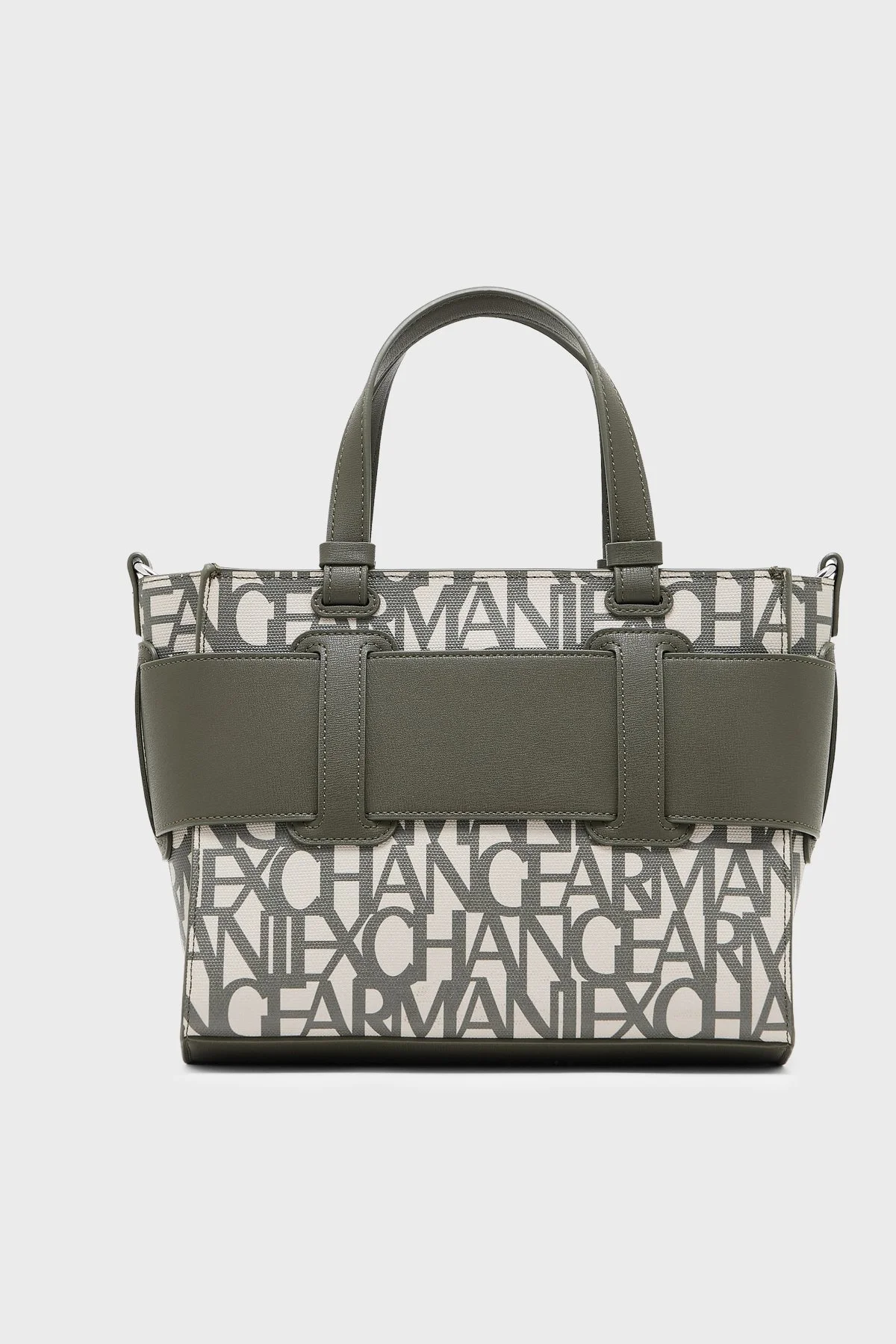 Armani Exchange Logolu Çıkarılabilir Askılı Kadın Çanta 942690 3F742 MZ317 Haki - 4