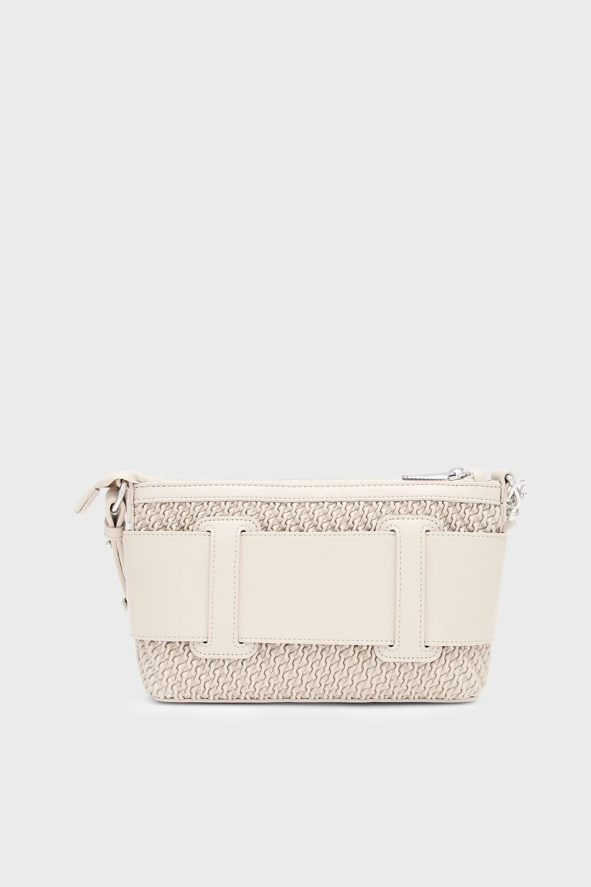 Armani Exchange Logolu Çıkarılabilir Askılı Kadın Çanta XW000921 AF26444 M6172 Bej - 2