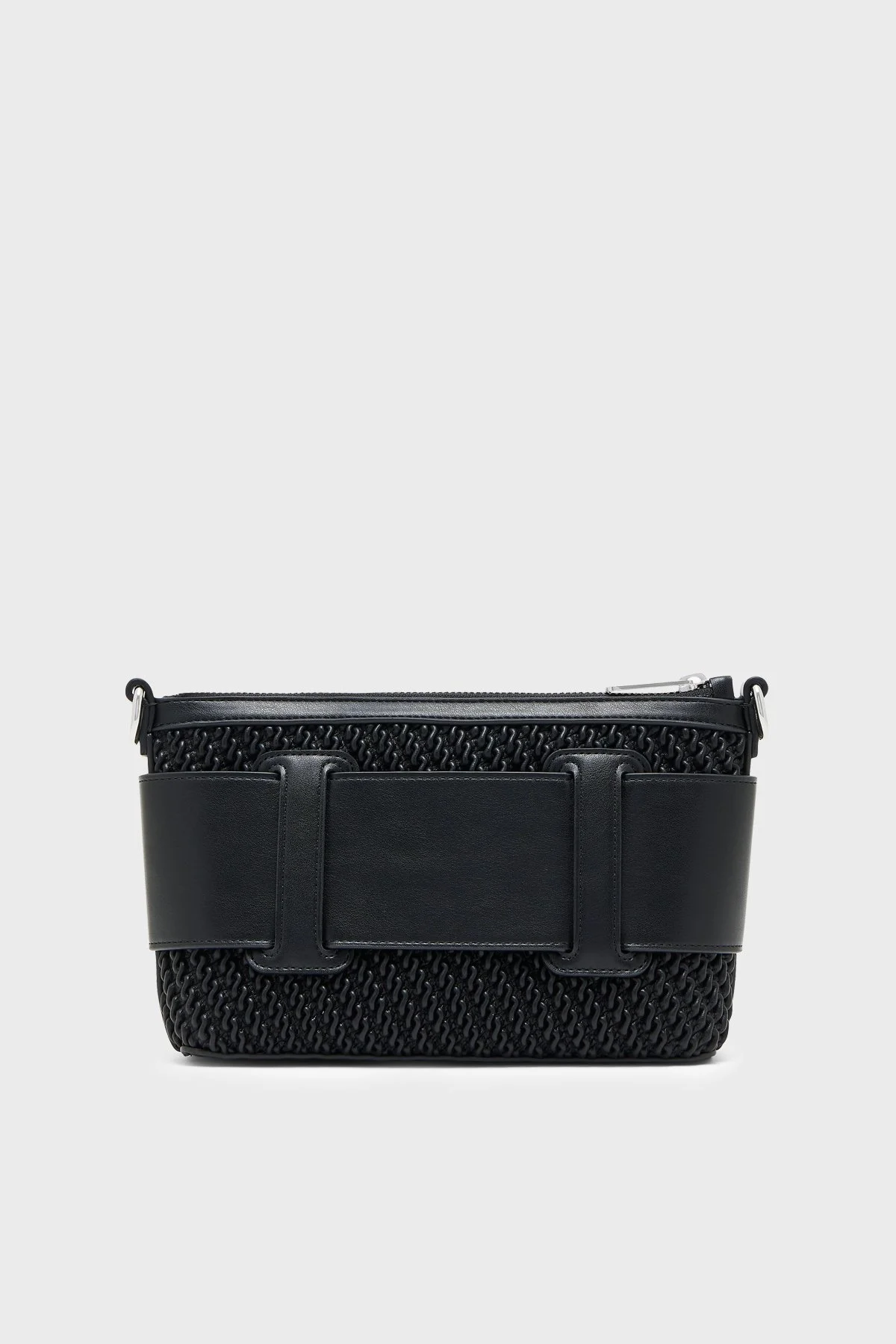 Armani Exchange Logolu Çıkarılabilir Askılı Kadın Çanta XW000921 AF26444 MC043 Siyah - 4