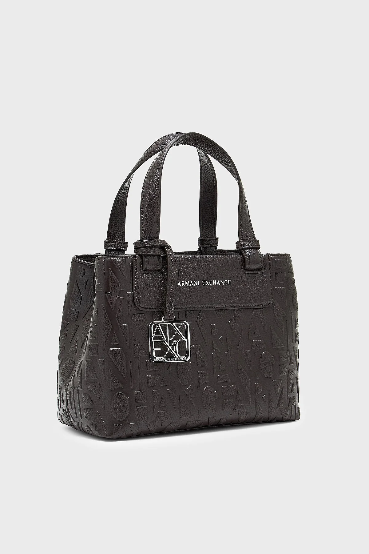 Armani Exchange Logolu Çıkarılabilir Askılı Kadın Çanta XW001576 AF15774 U6032 Kahve - 5