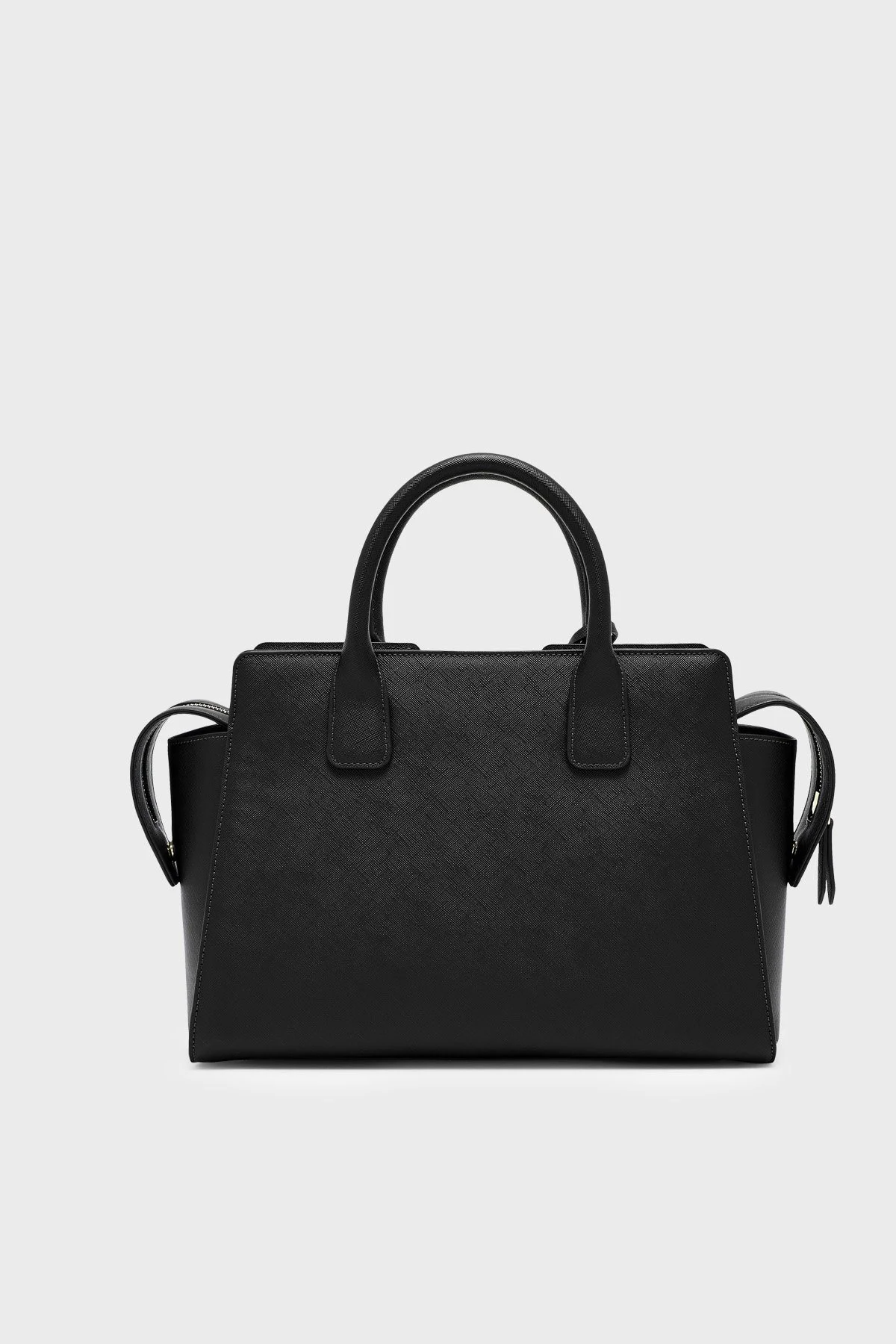 Armani Exchange Logolu Çıkarılabilir Askılı Kadın Çanta XW002158 AF26570 UC001 Siyah - 4
