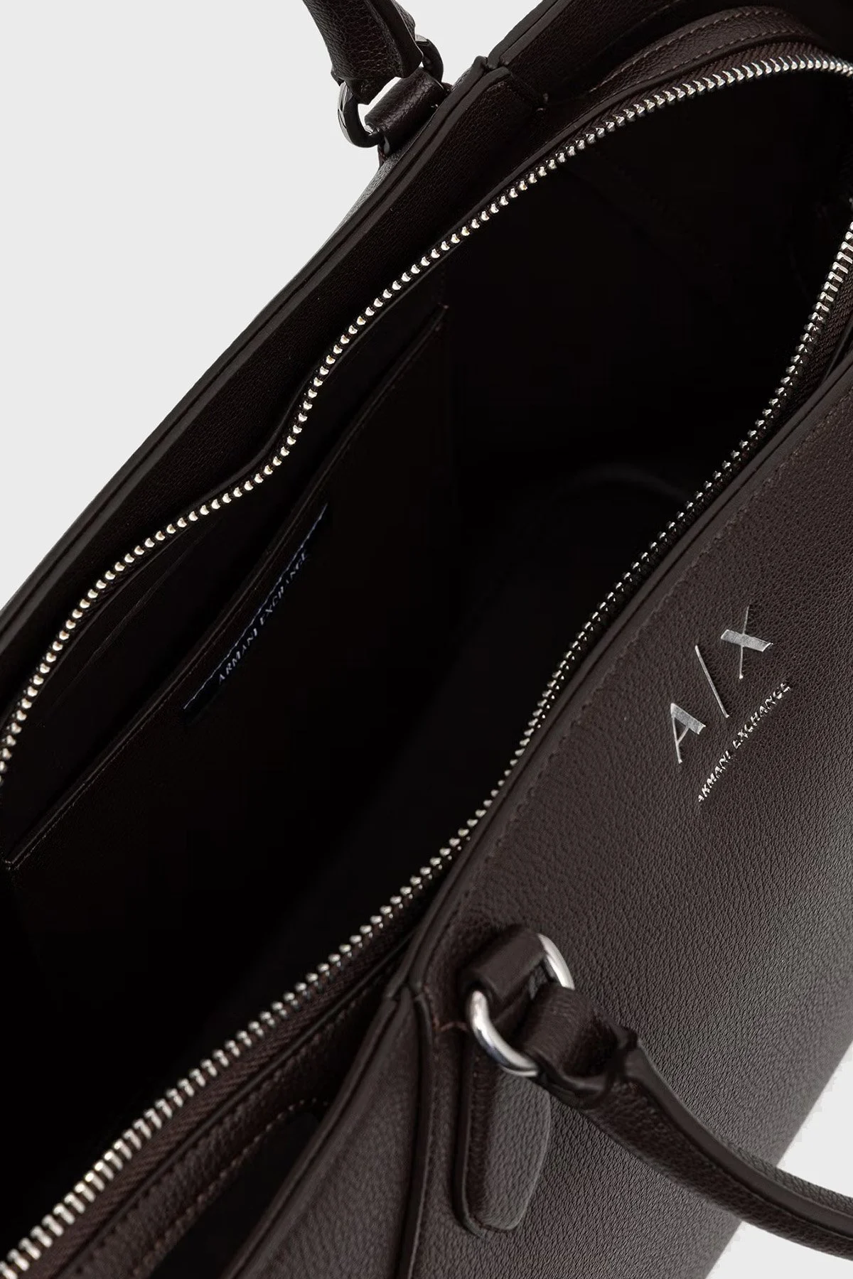 Armani Exchange Logolu Çıkarılabilir Askılı Kadın Çanta XW003086 AF26569 U6032 Kahve - 5