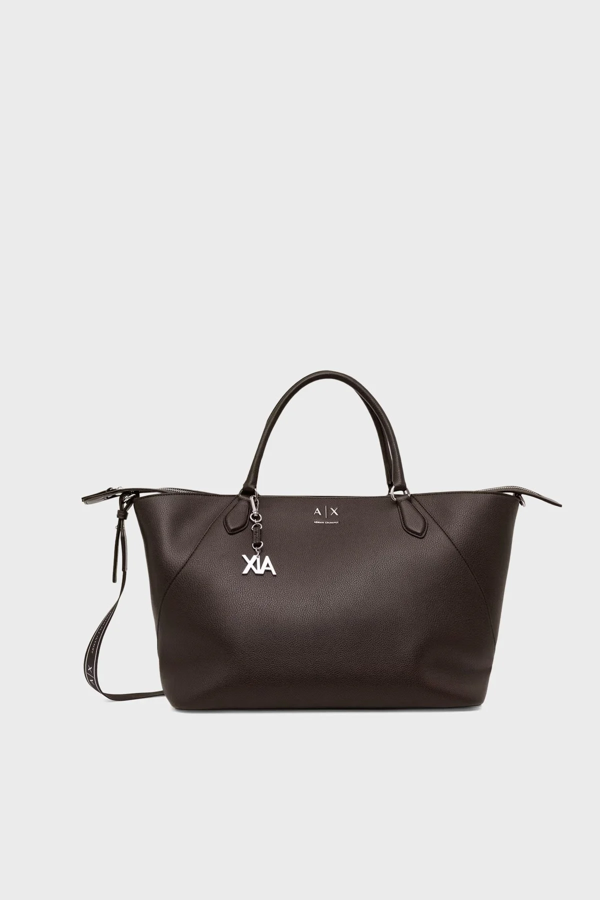 Armani Exchange Logolu Çıkarılabilir Askılı Kadın Çanta XW003142 AF26569 U6032 Kahve - 1