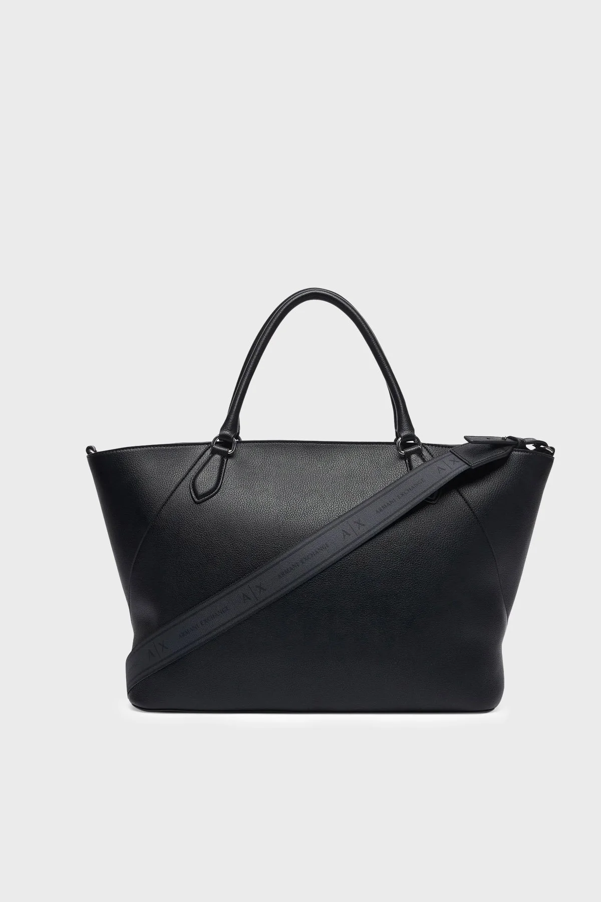 Armani Exchange Logolu Çıkarılabilir Askılı Kadın Çanta XW003142 AF26569 UC001 Siyah - 3