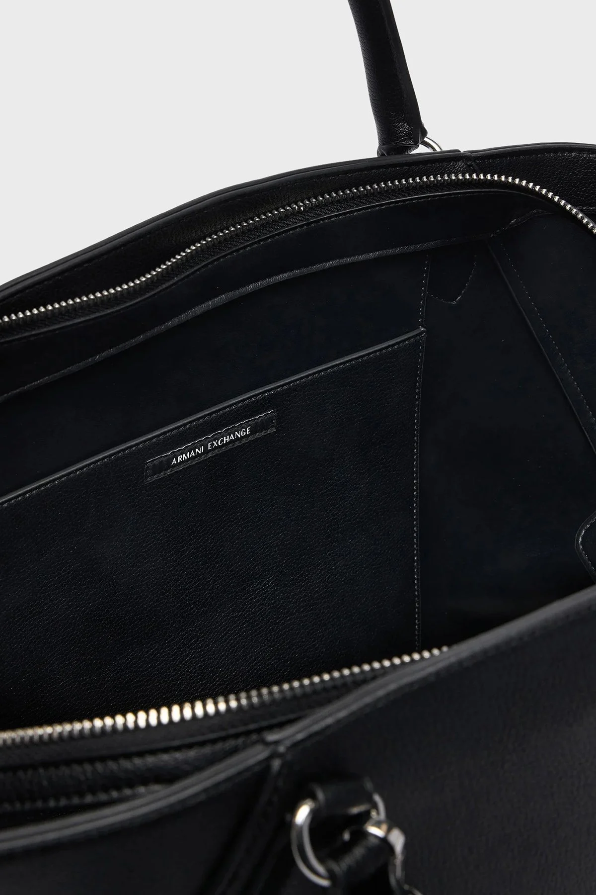 Armani Exchange Logolu Çıkarılabilir Askılı Kadın Çanta XW003142 AF26569 UC001 Siyah - 5